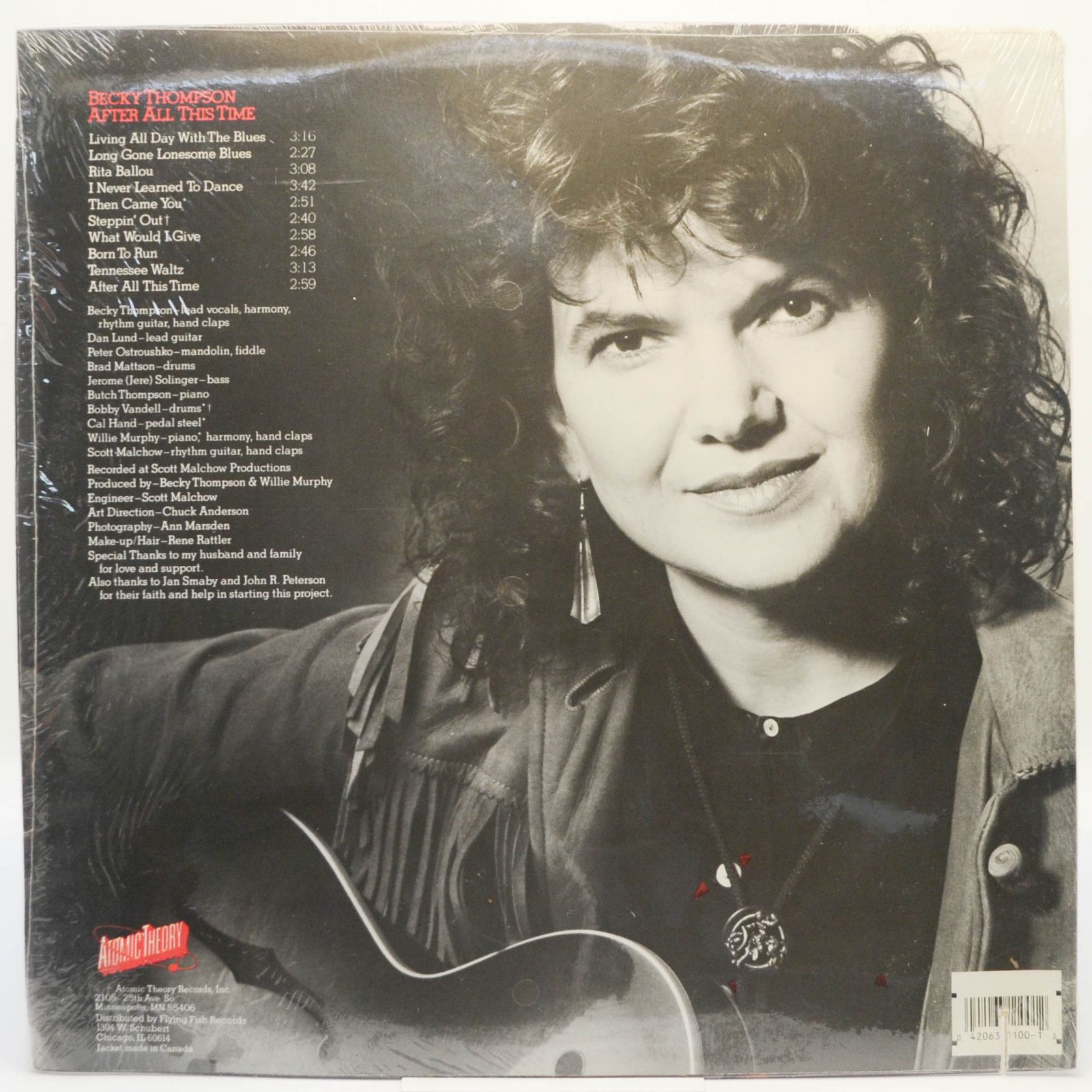 Виниловая пластинка Becky Thompson — After All This Time, 1988