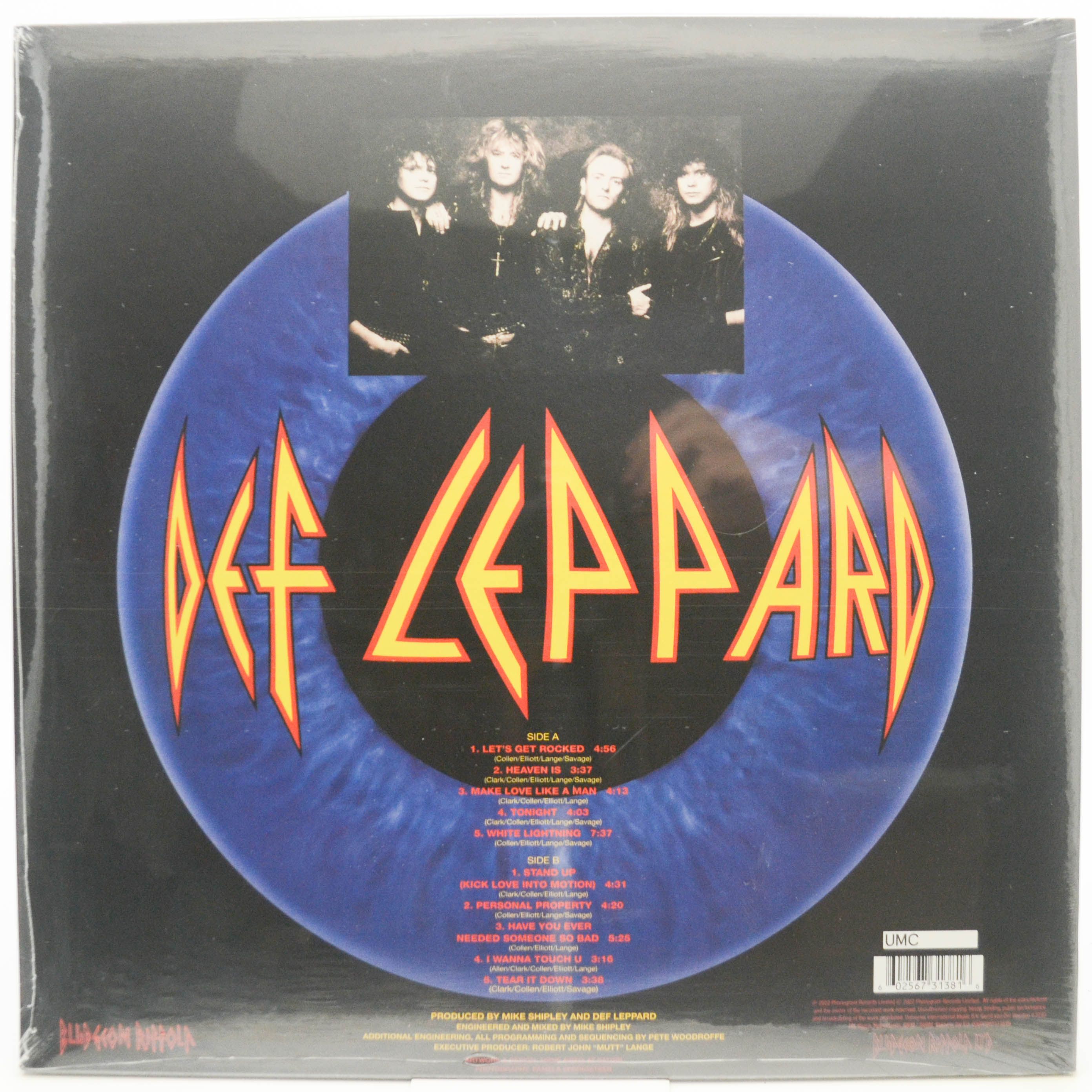 Def Leppard — Adrenalize, 1992