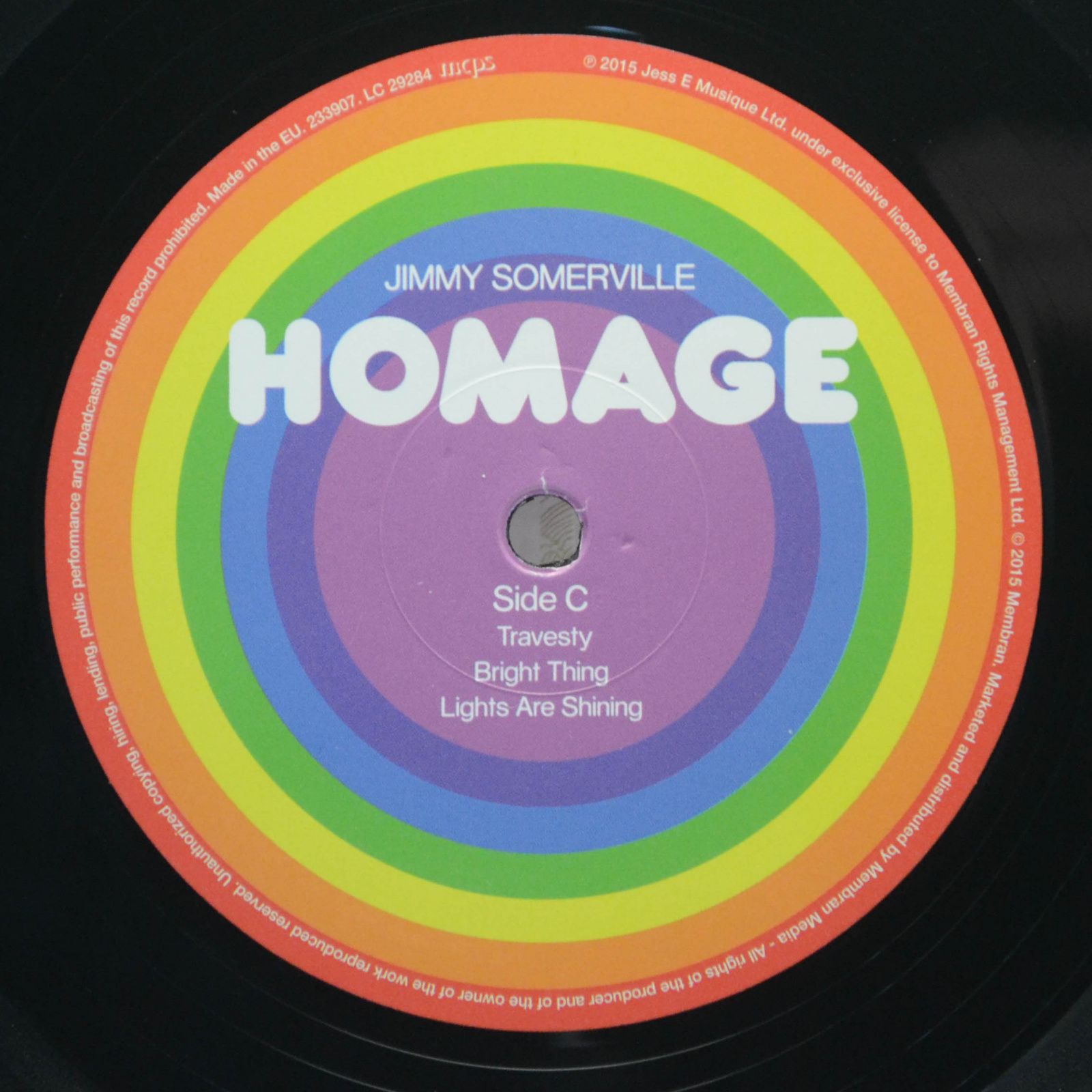Виниловая пластинка Jimmy Somerville — Homage (2LP), 2015