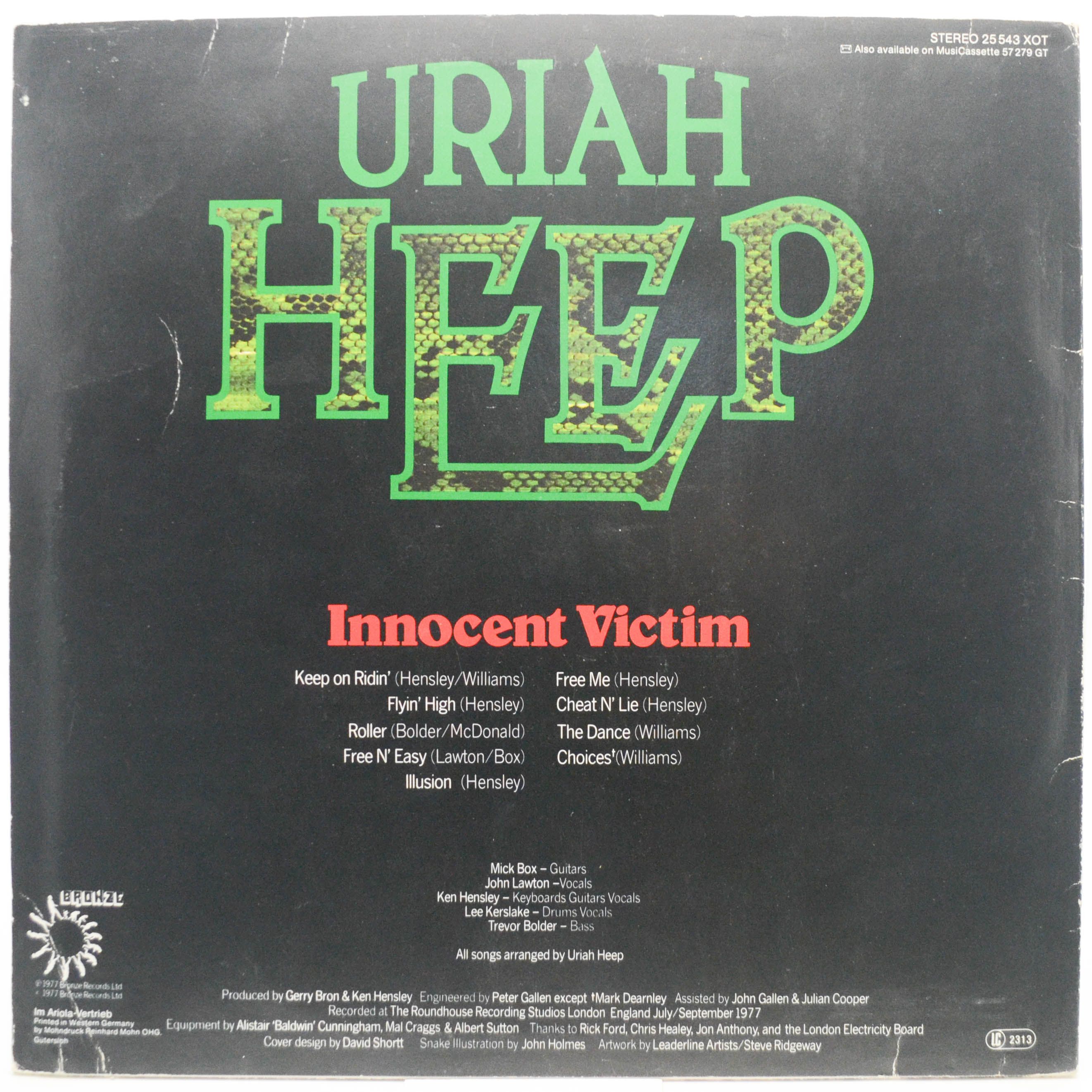 Uriah Heep — Innocent Victim, 1977
