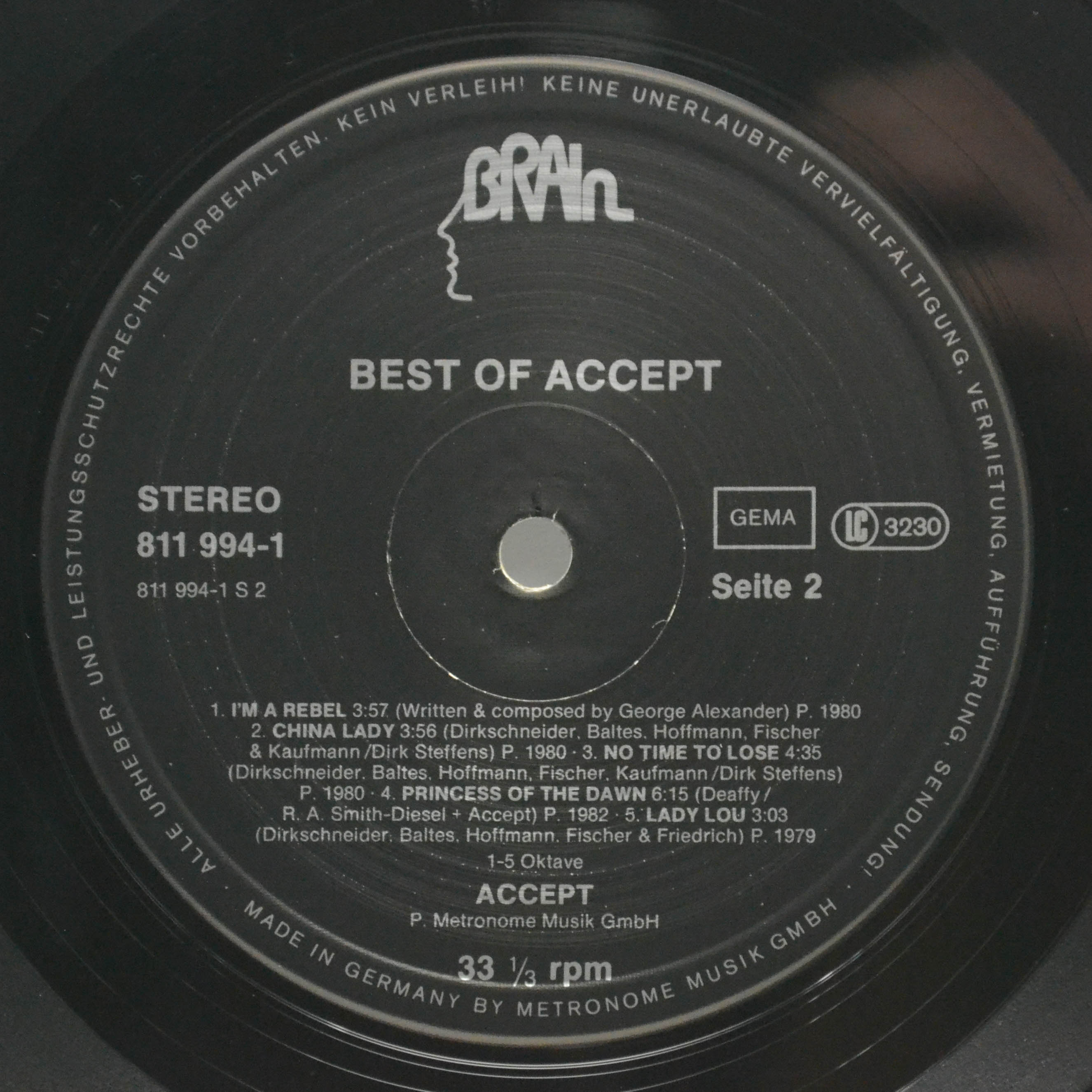 Accept — Best Of Accept, 1983