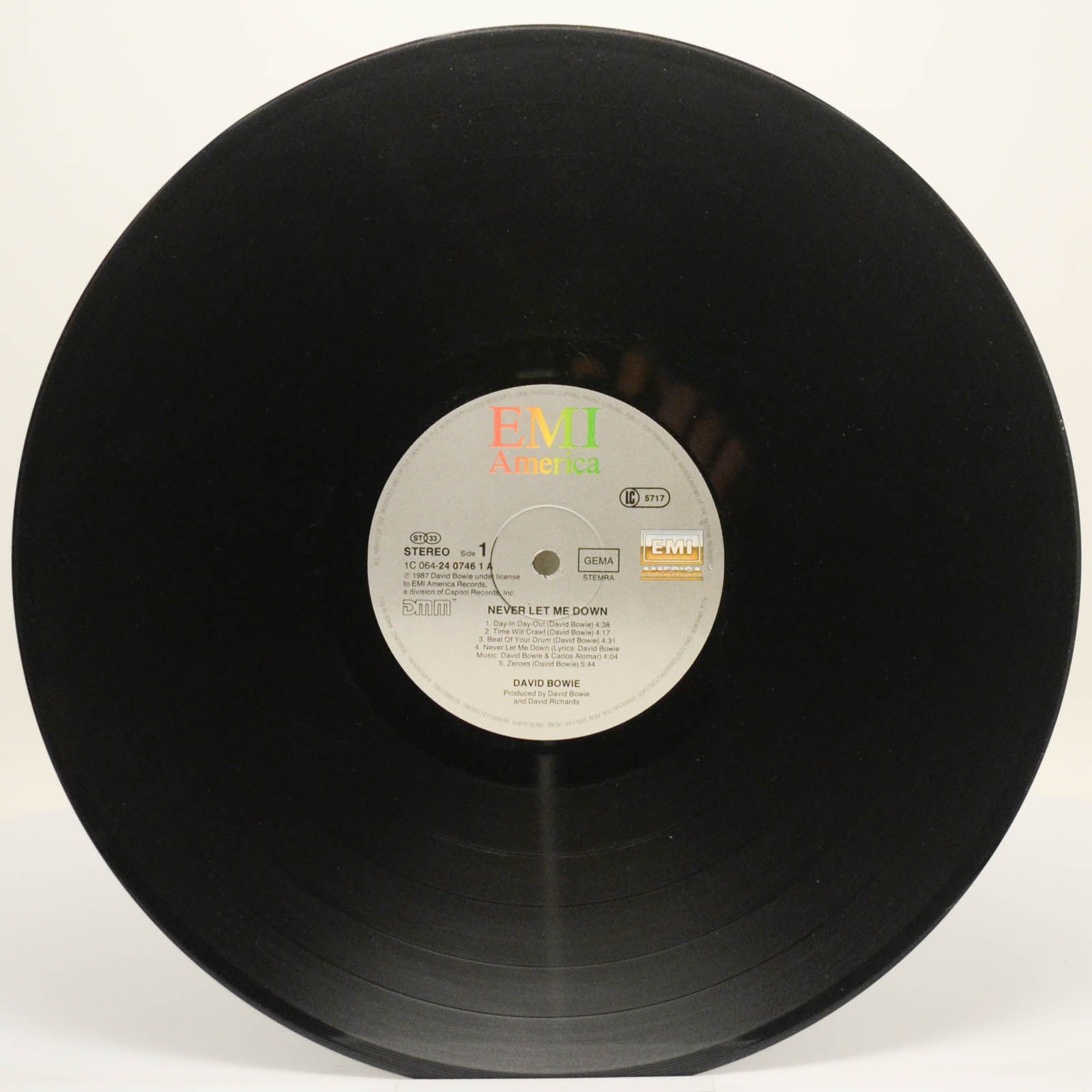 David Bowie — Never Let Me Down, 1987