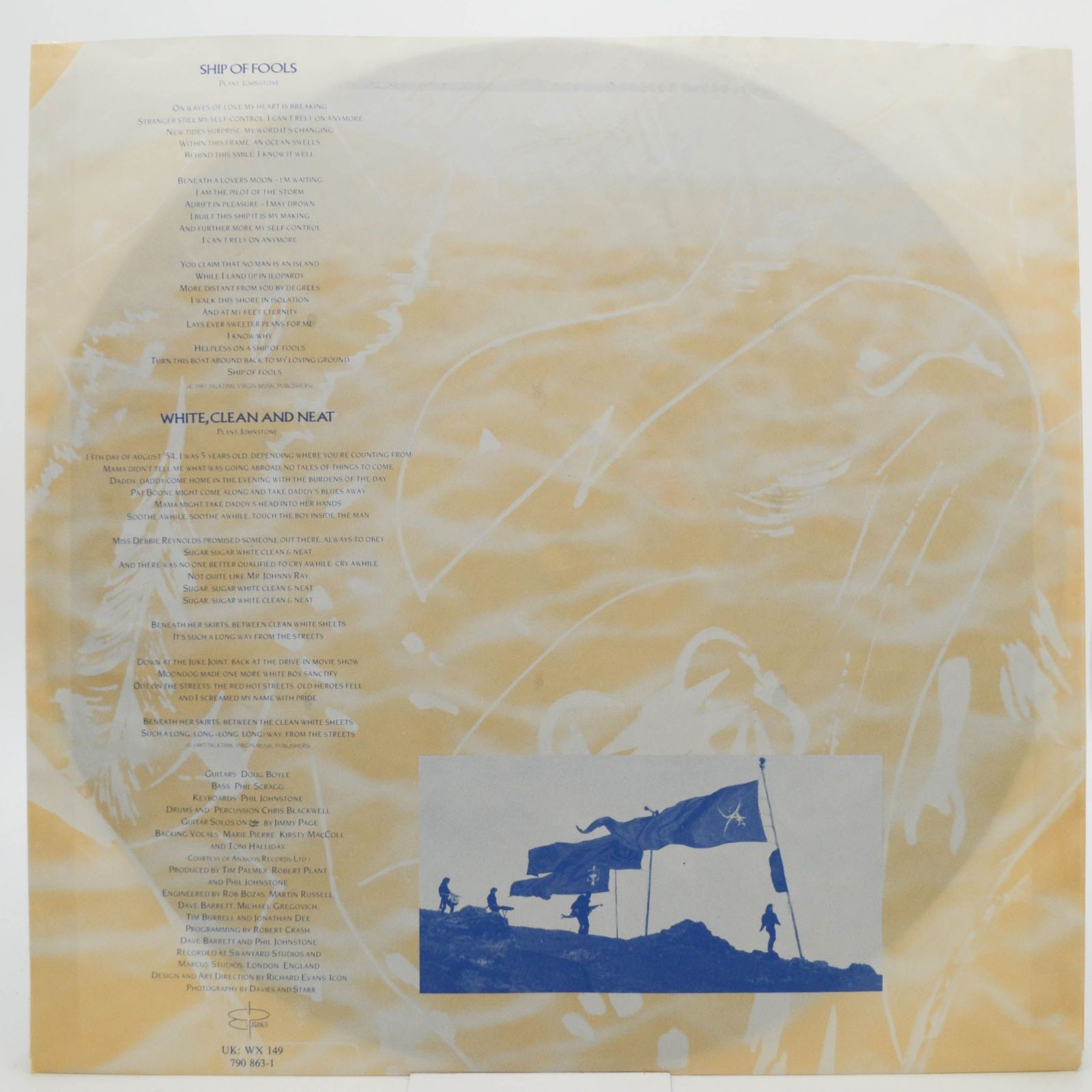 Виниловая пластинка Robert Plant — Now And Zen, 1988