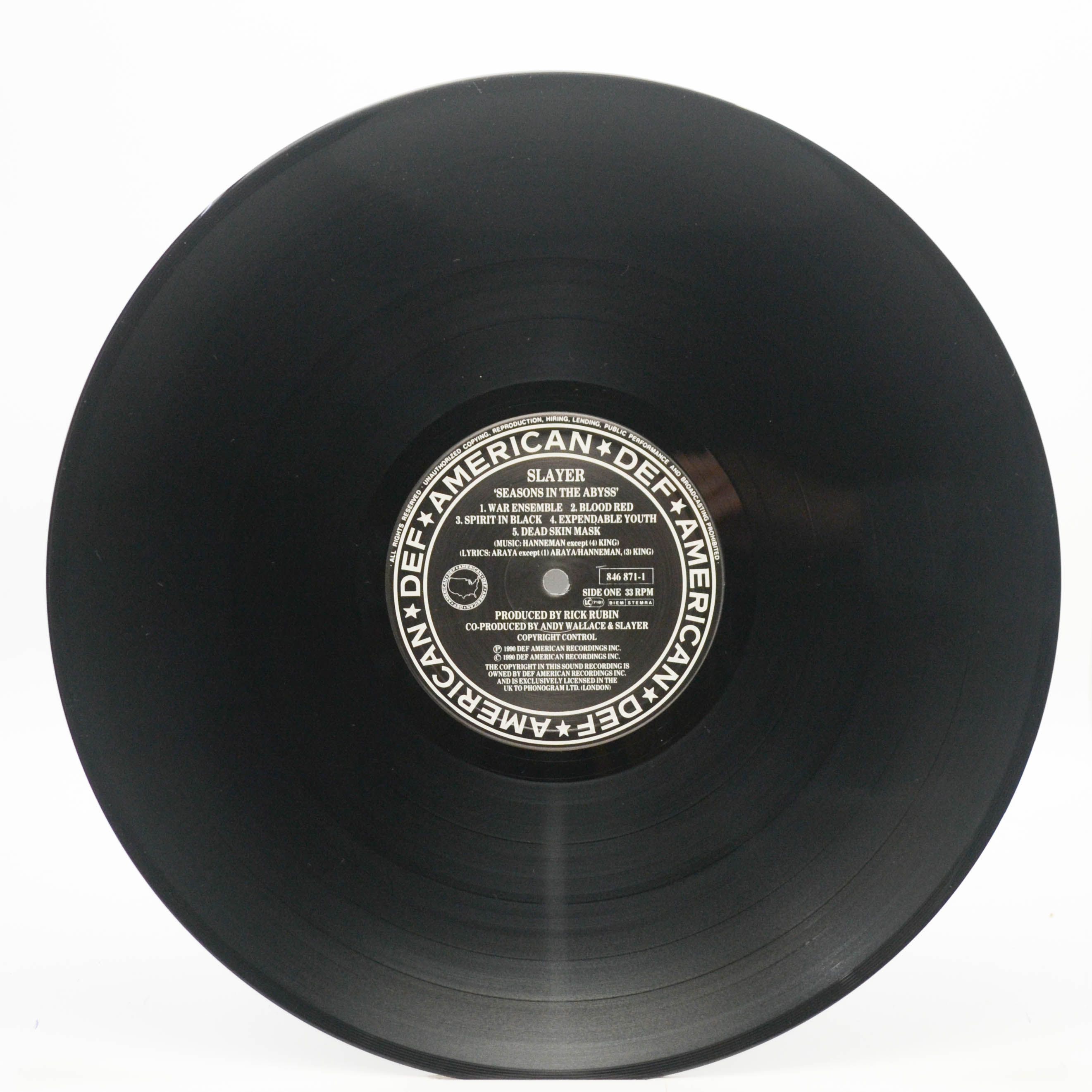 Slayer — Seasons In The Abyss, 1990