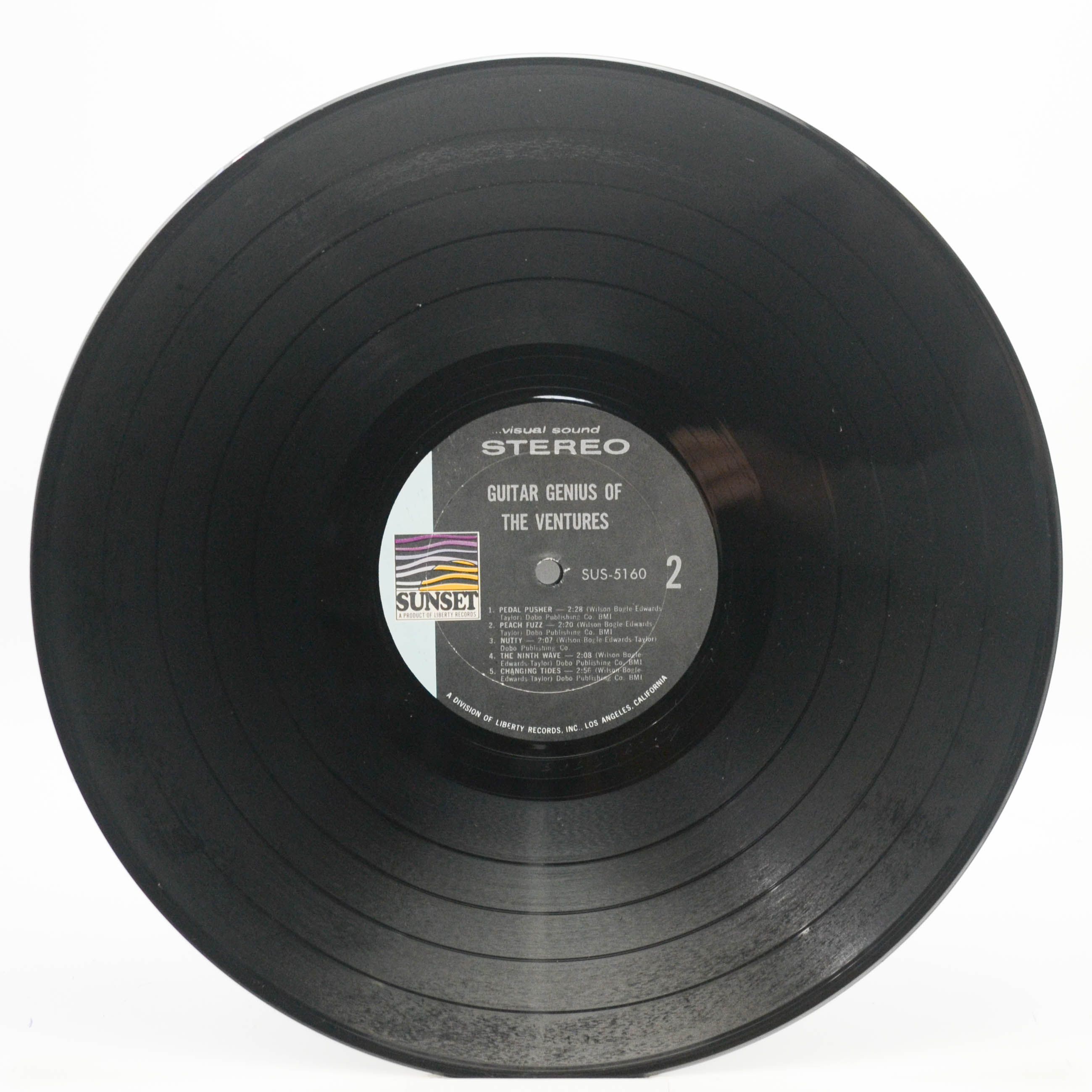 Виниловая пластинка Ventures — Guitar Genius Of The Ventures (USA), 1967