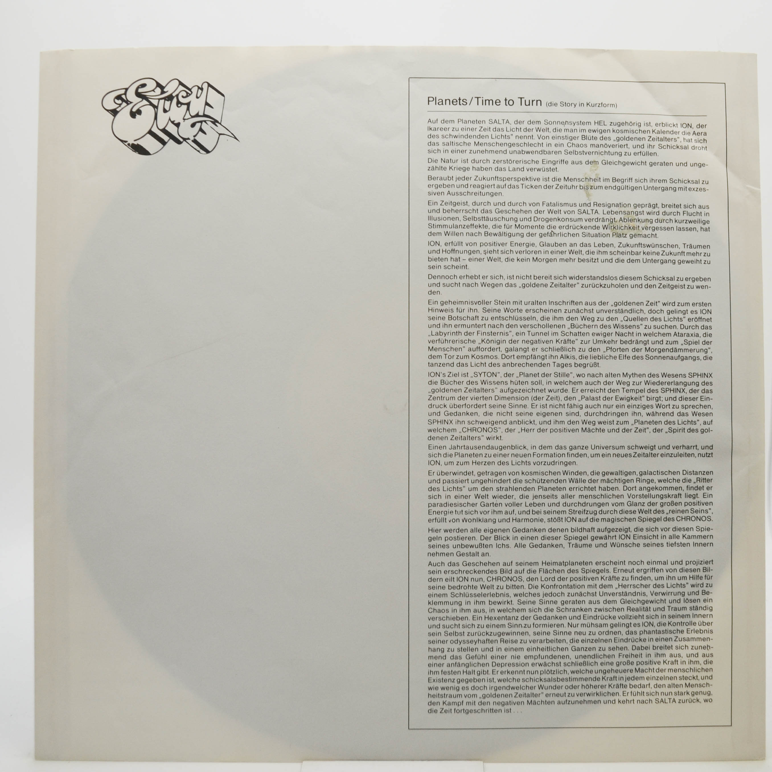 Eloy — Time To Turn, 1982