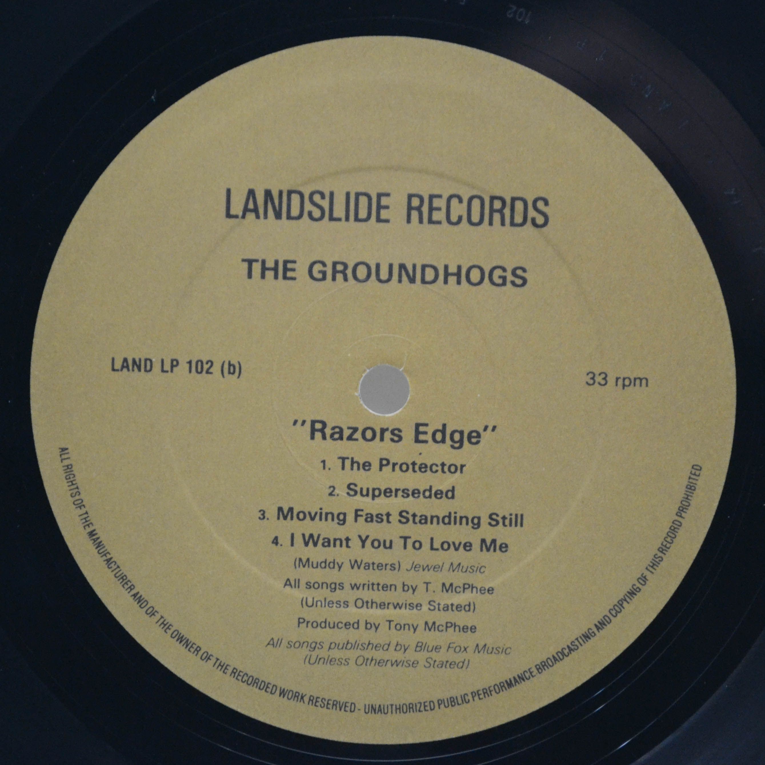Groundhogs — Razors Edge (1-st, UK), 1985