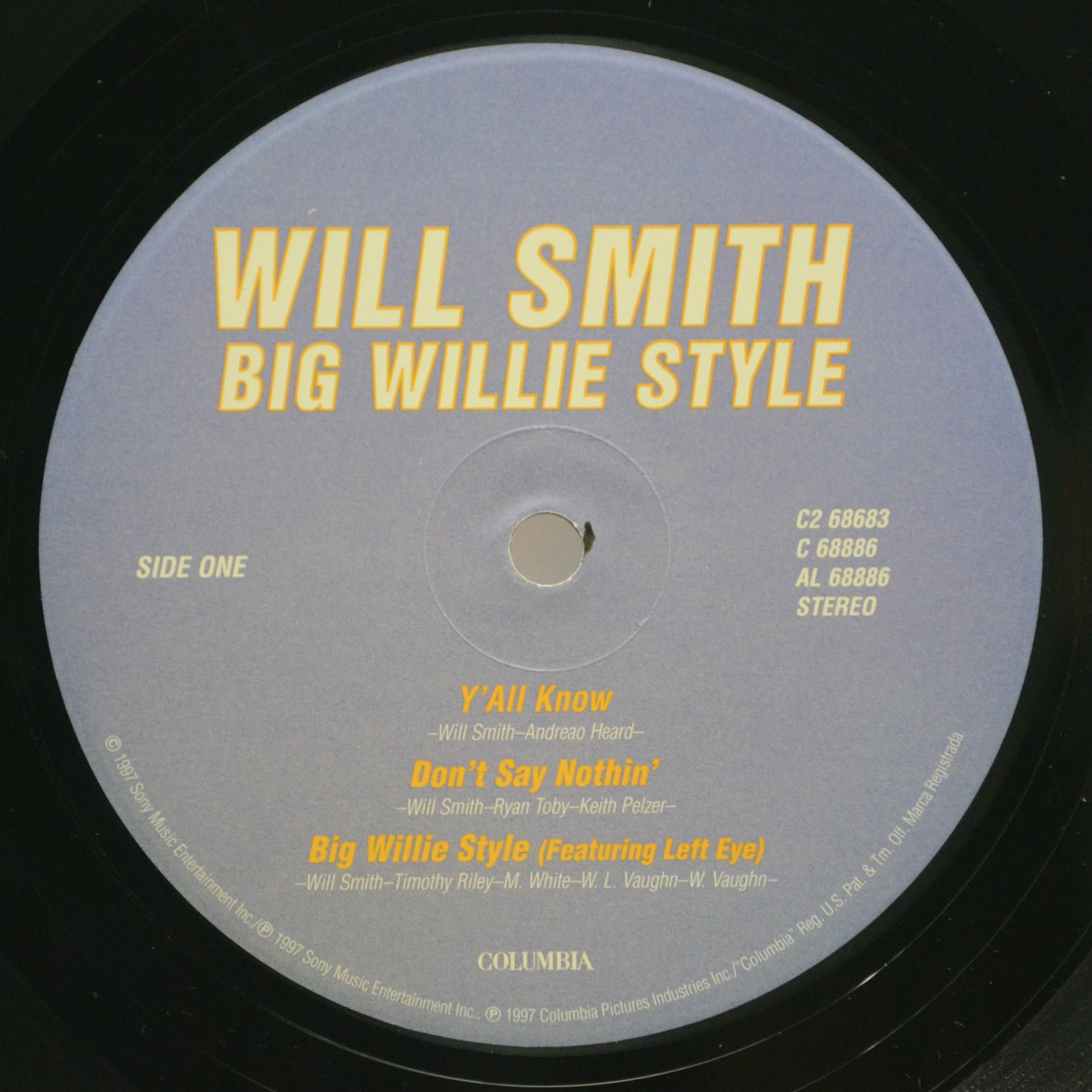 Виниловая пластинка Will Smith — Big Willie Style (2LP, USA), 1997