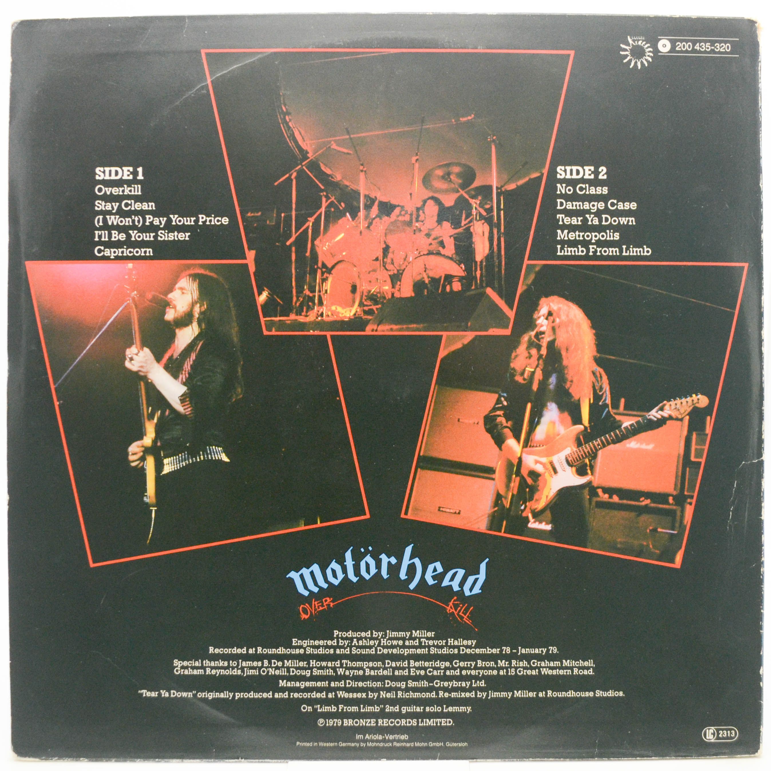Motörhead — Overkill, 1979