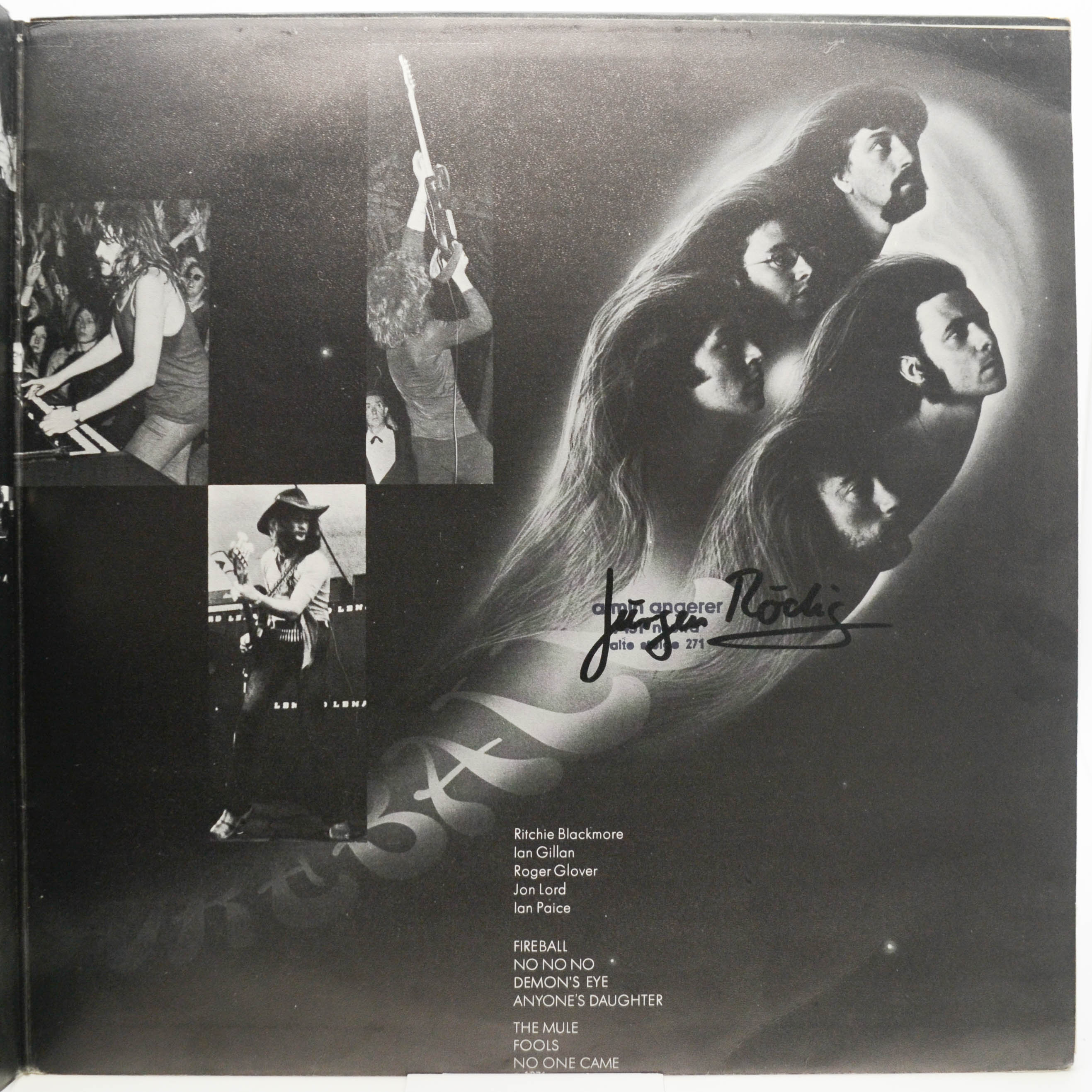 Deep Purple — Fireball (1-st, UK), 1971
