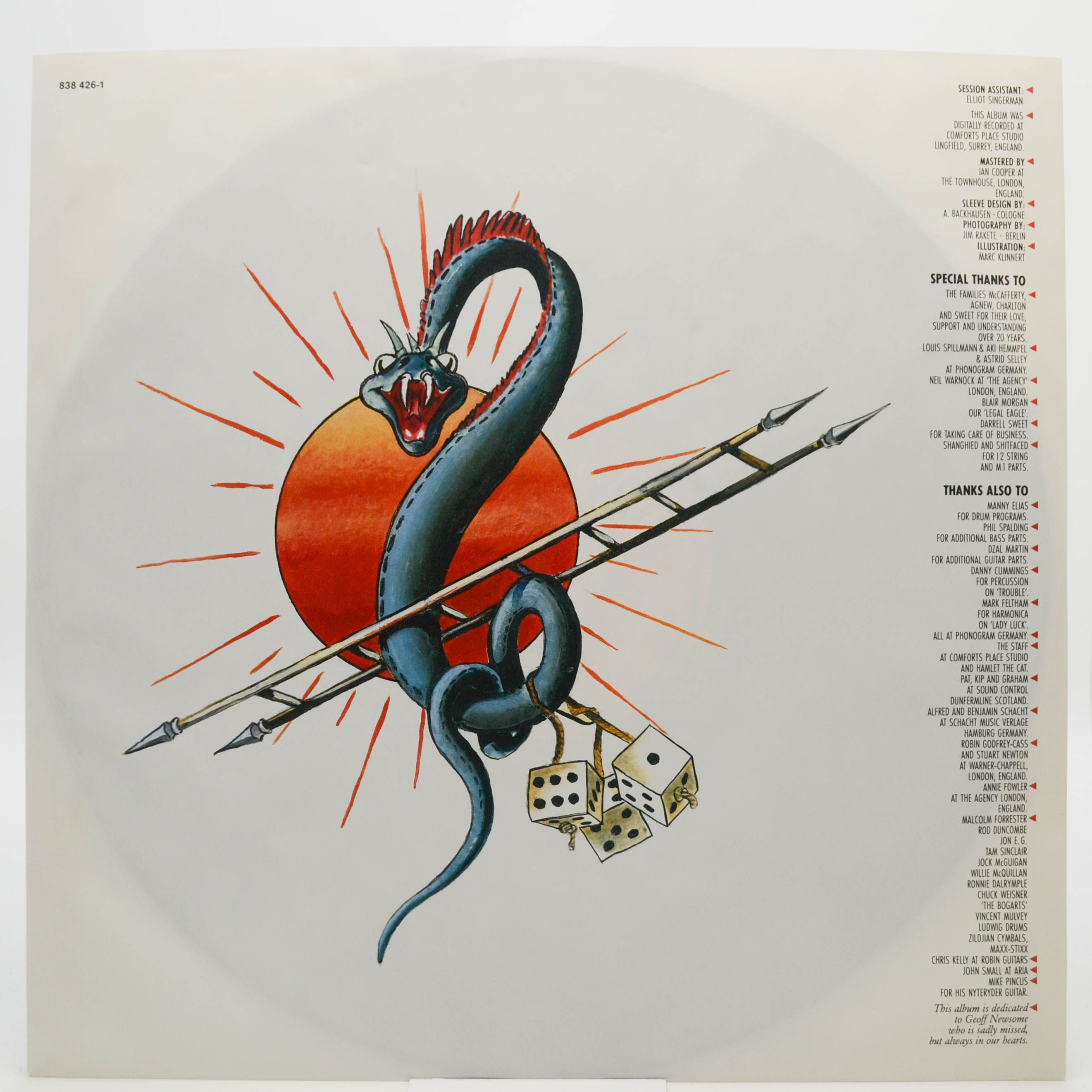 Nazareth — Snakes 'N' Ladders, 1989