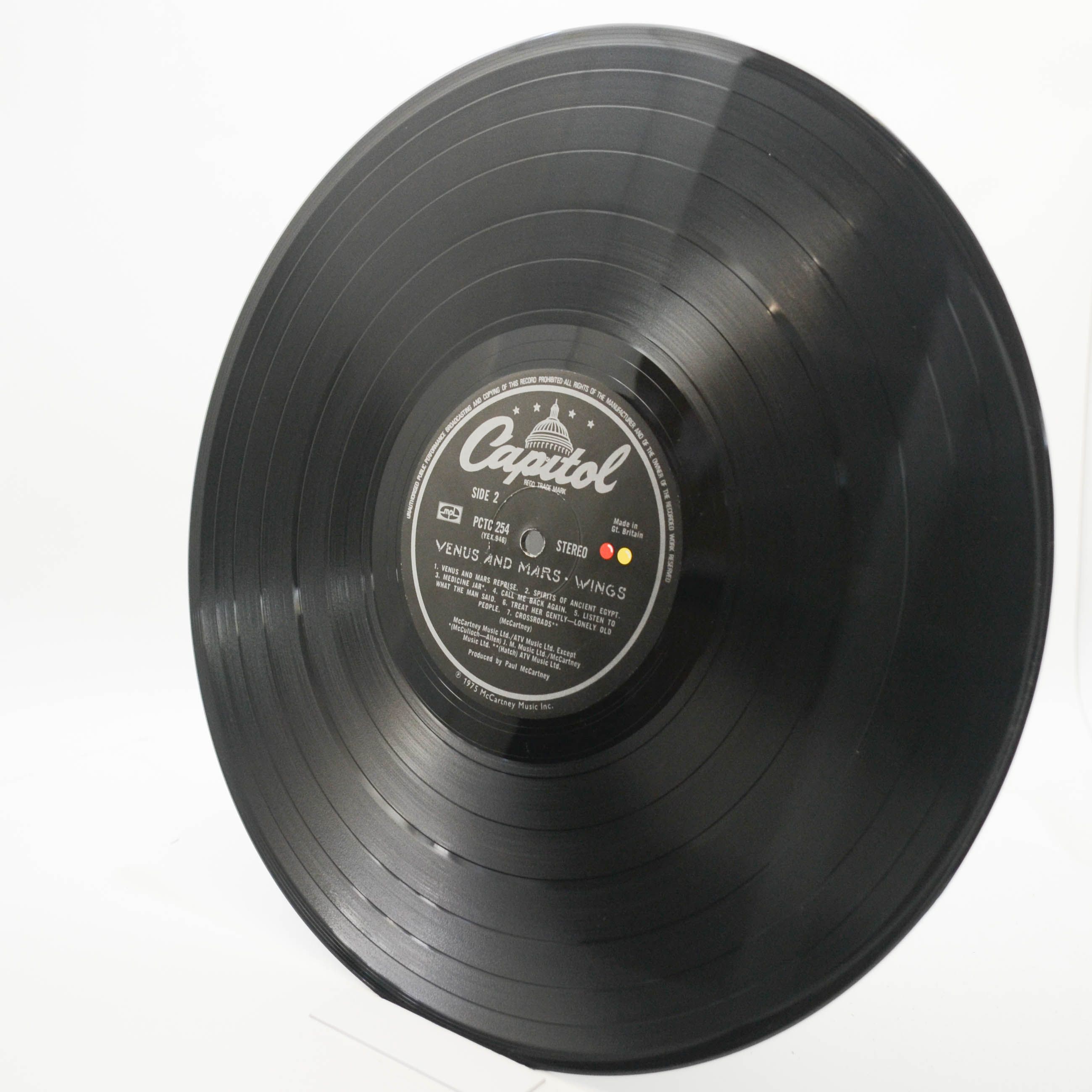 Wings — Venus And Mars (1-st, UK), 1975