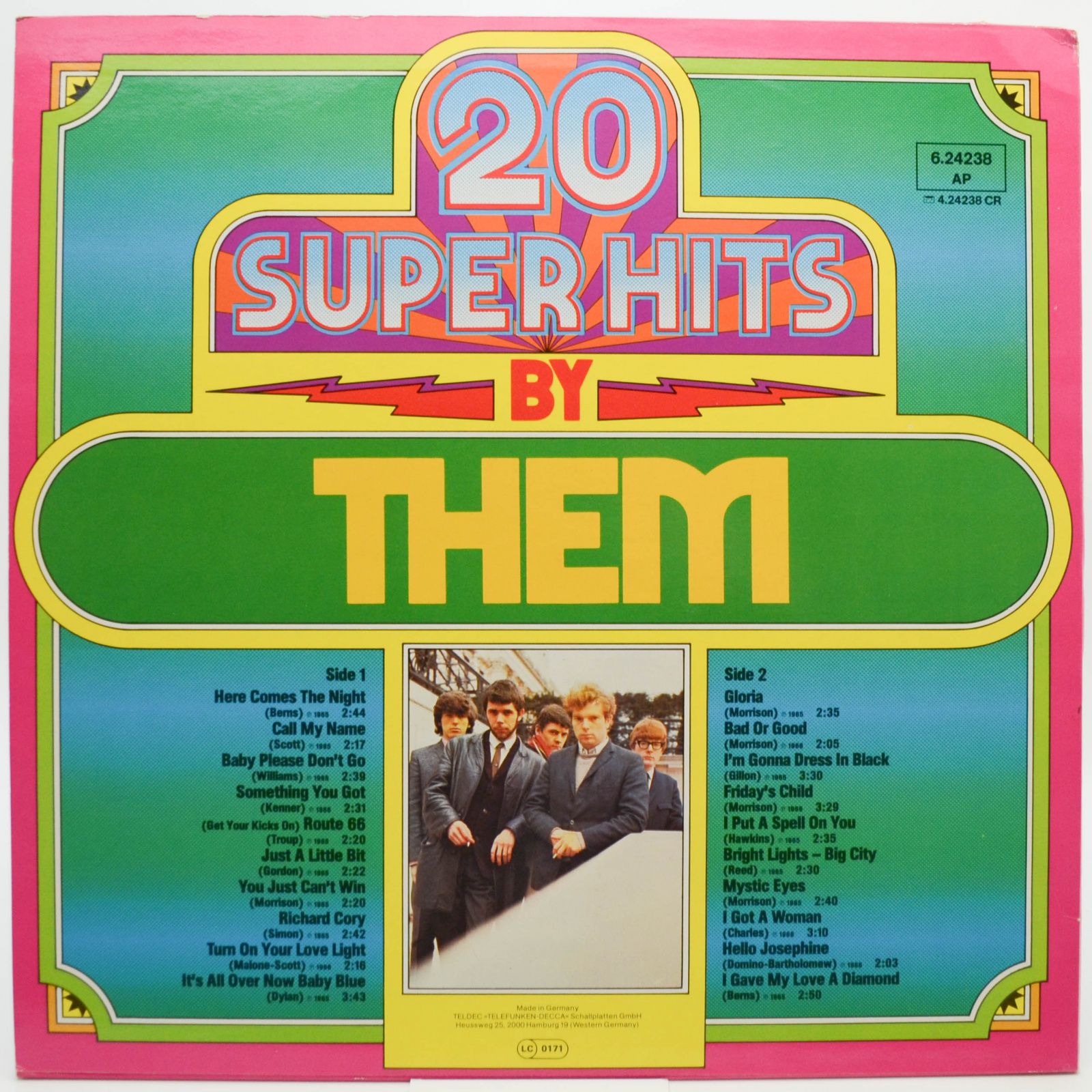 Them — 20 Super Hits By Them, 1980