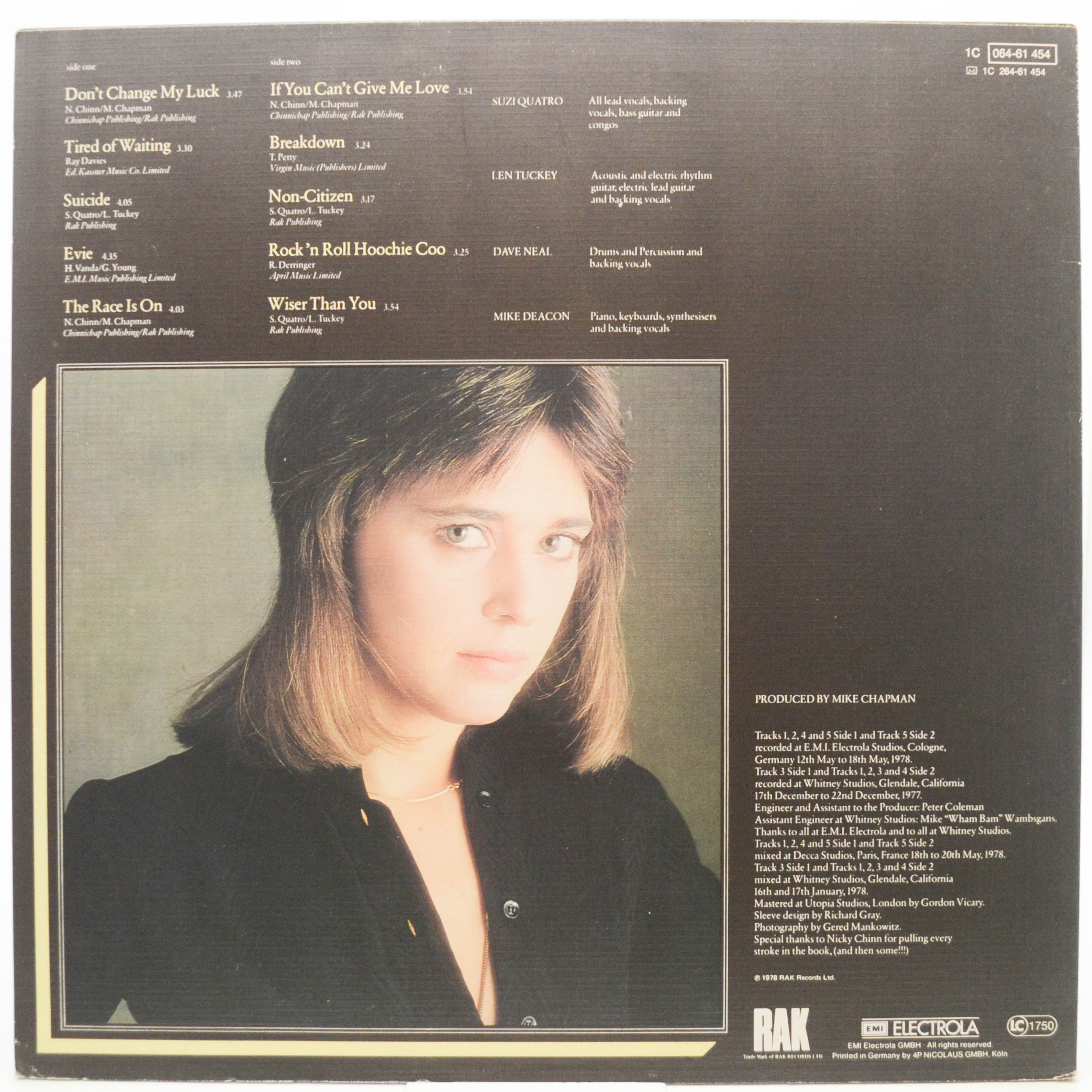 Suzi Quatro — If You Knew Suzi..., 1978