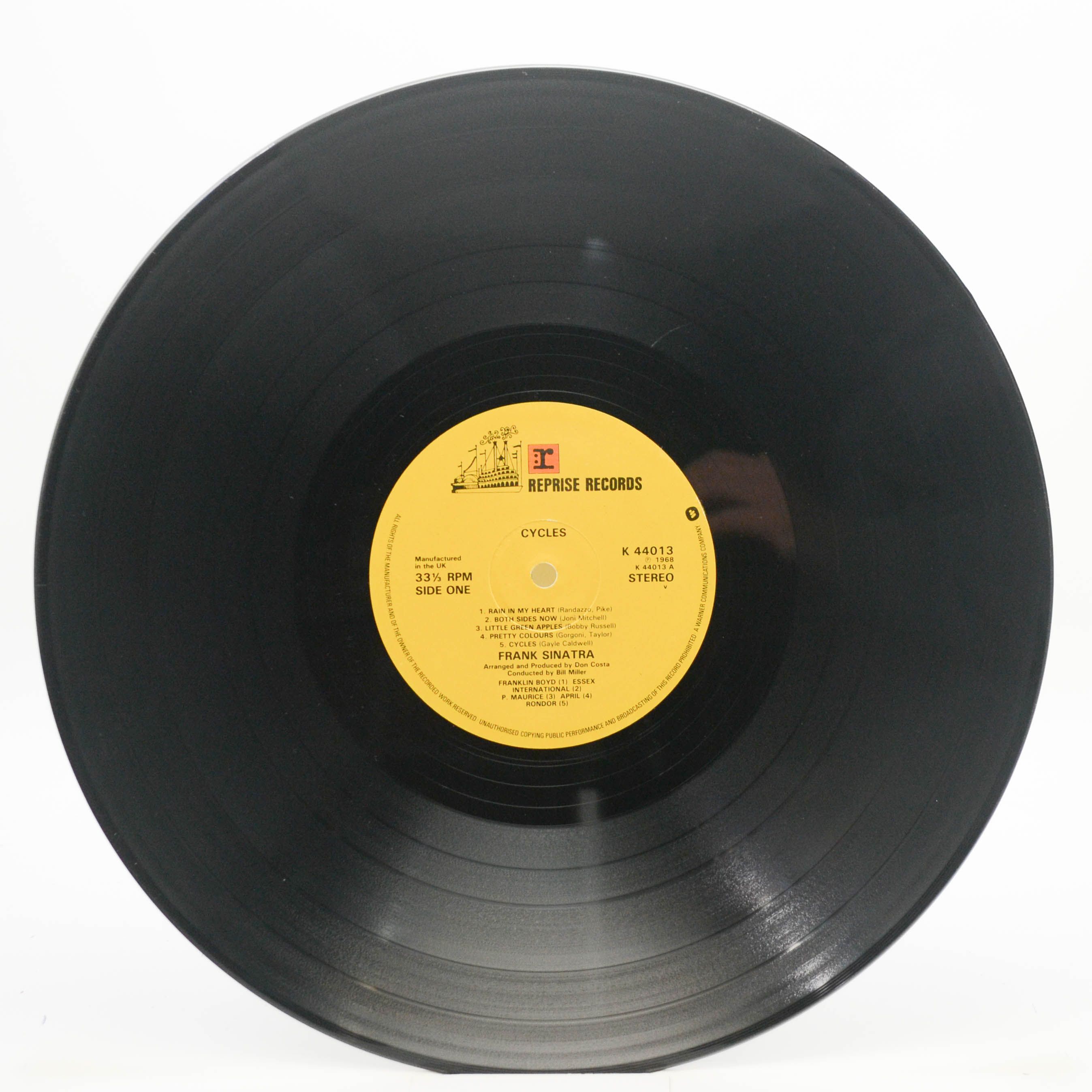 Frank Sinatra — Cycles (UK), 1968