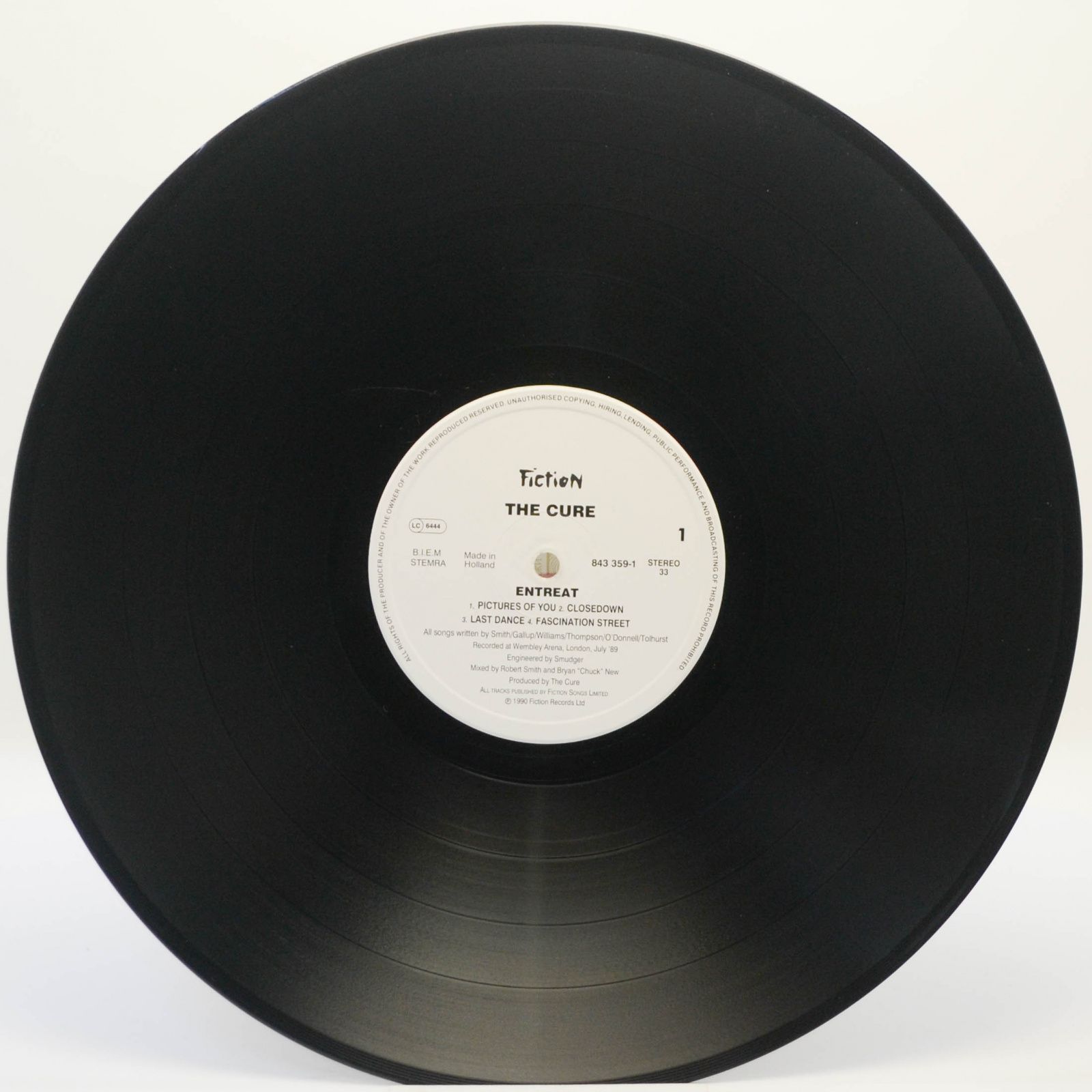 Cure — Entreat, 1990