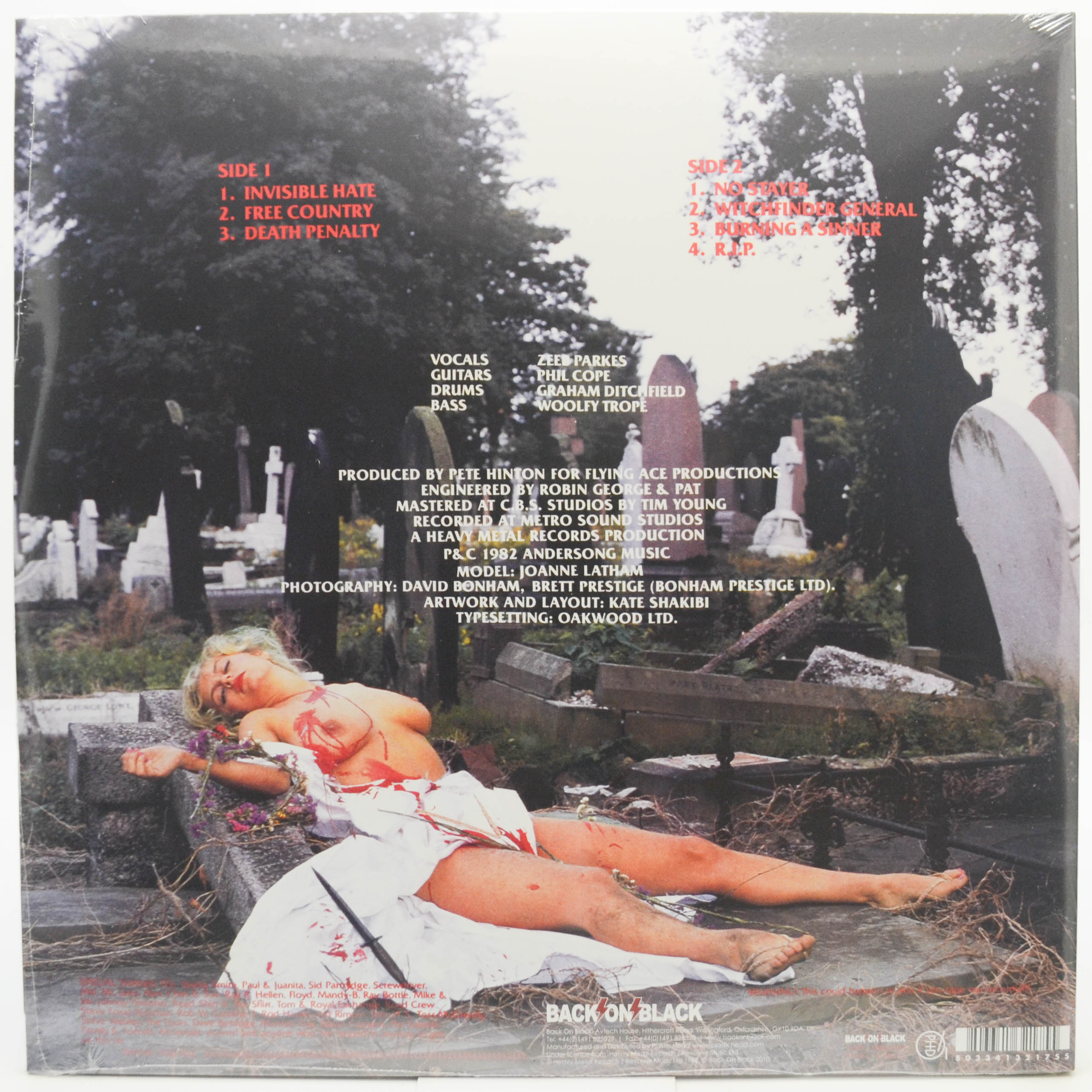 Witchfinder General — Death Penalty (UK), 1982