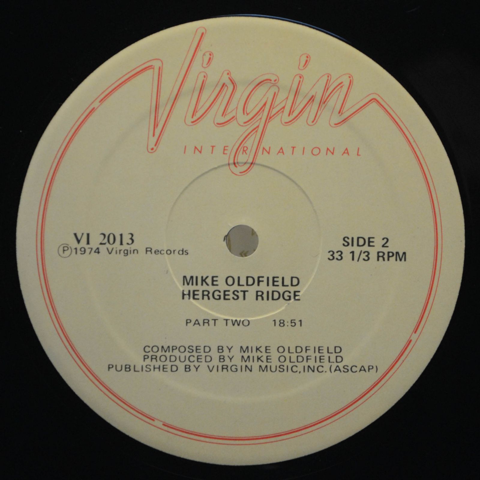 Mike Oldfield — Hergest Ridge (USA), 1974