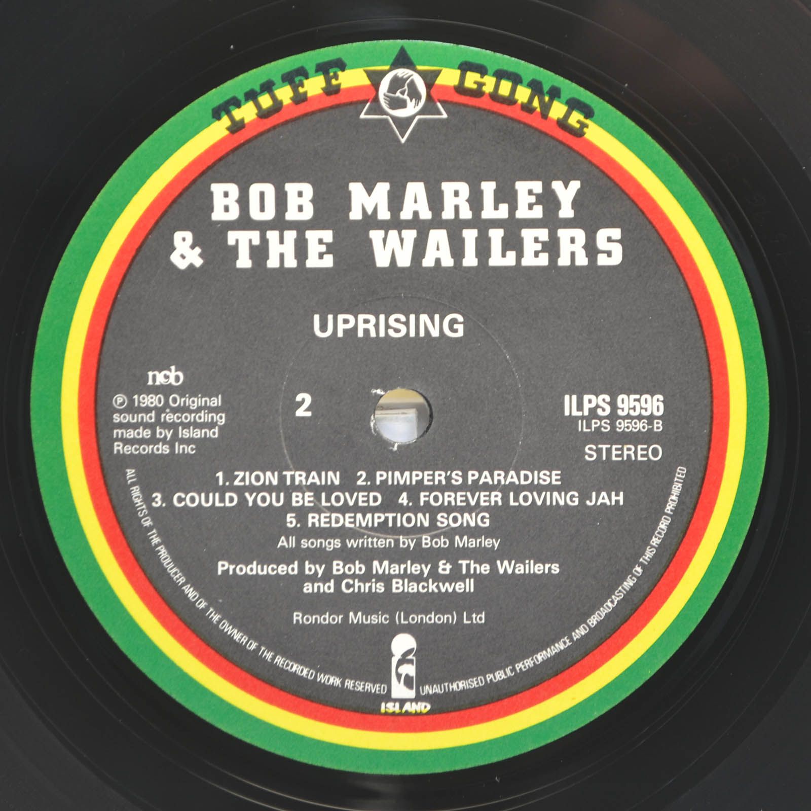 Bob Marley & The Wailers — Uprising, 1980