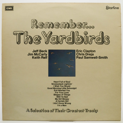 Виниловая пластинка Remember... The Yardbirds (UK), 1971