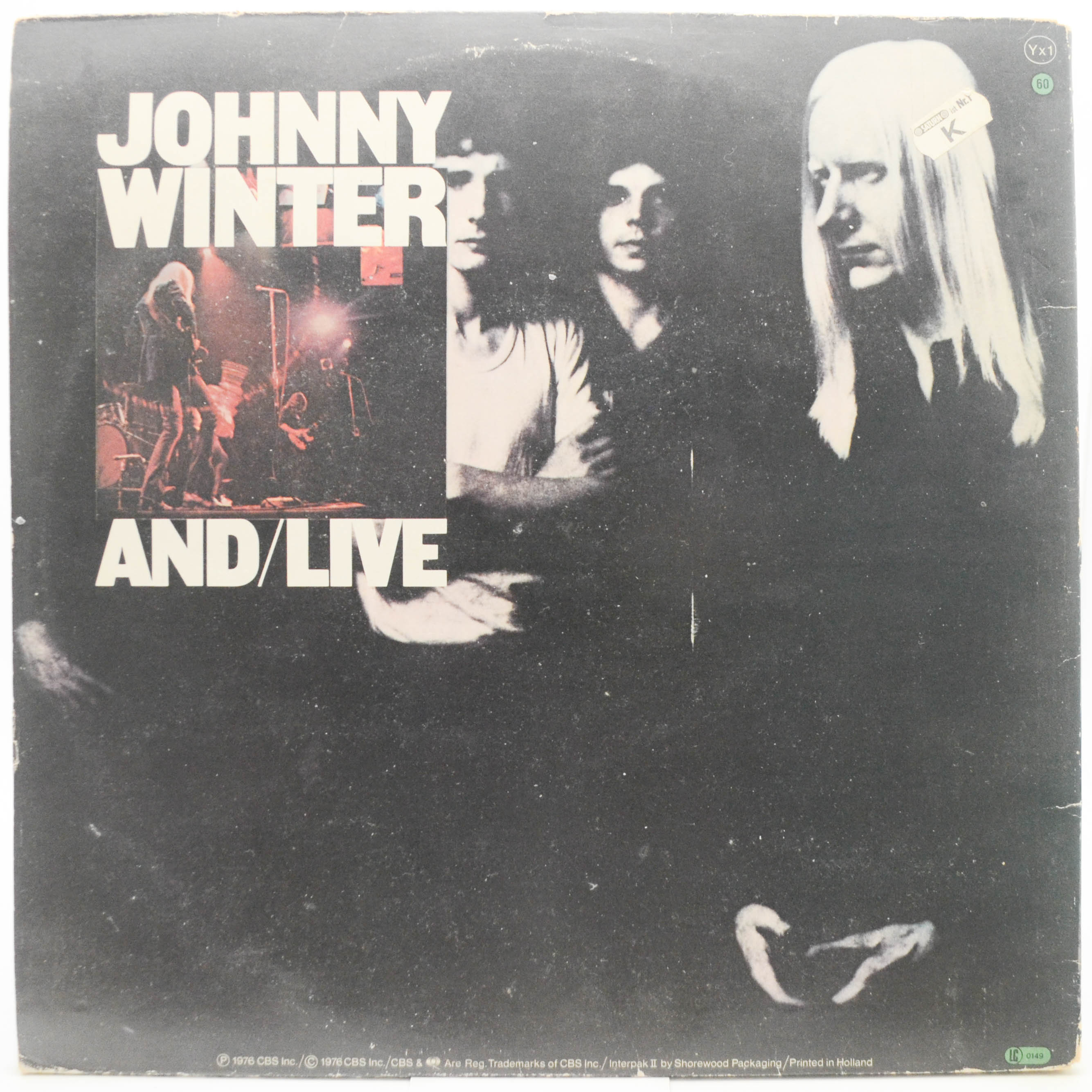 Johnny Winter — And/Live (2LP), 1975