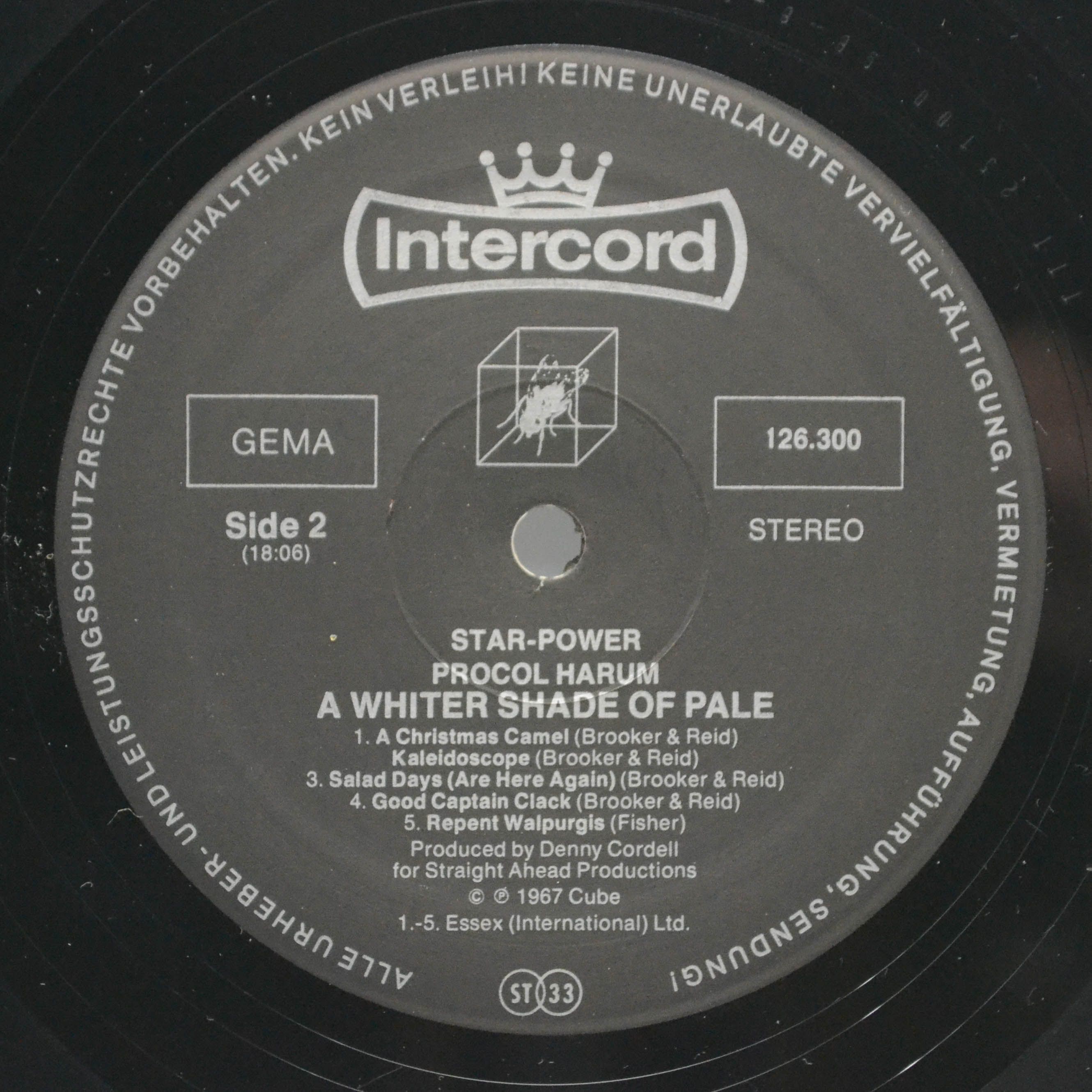 Procol Harum — A Whiter Shade Of Pale, 1967