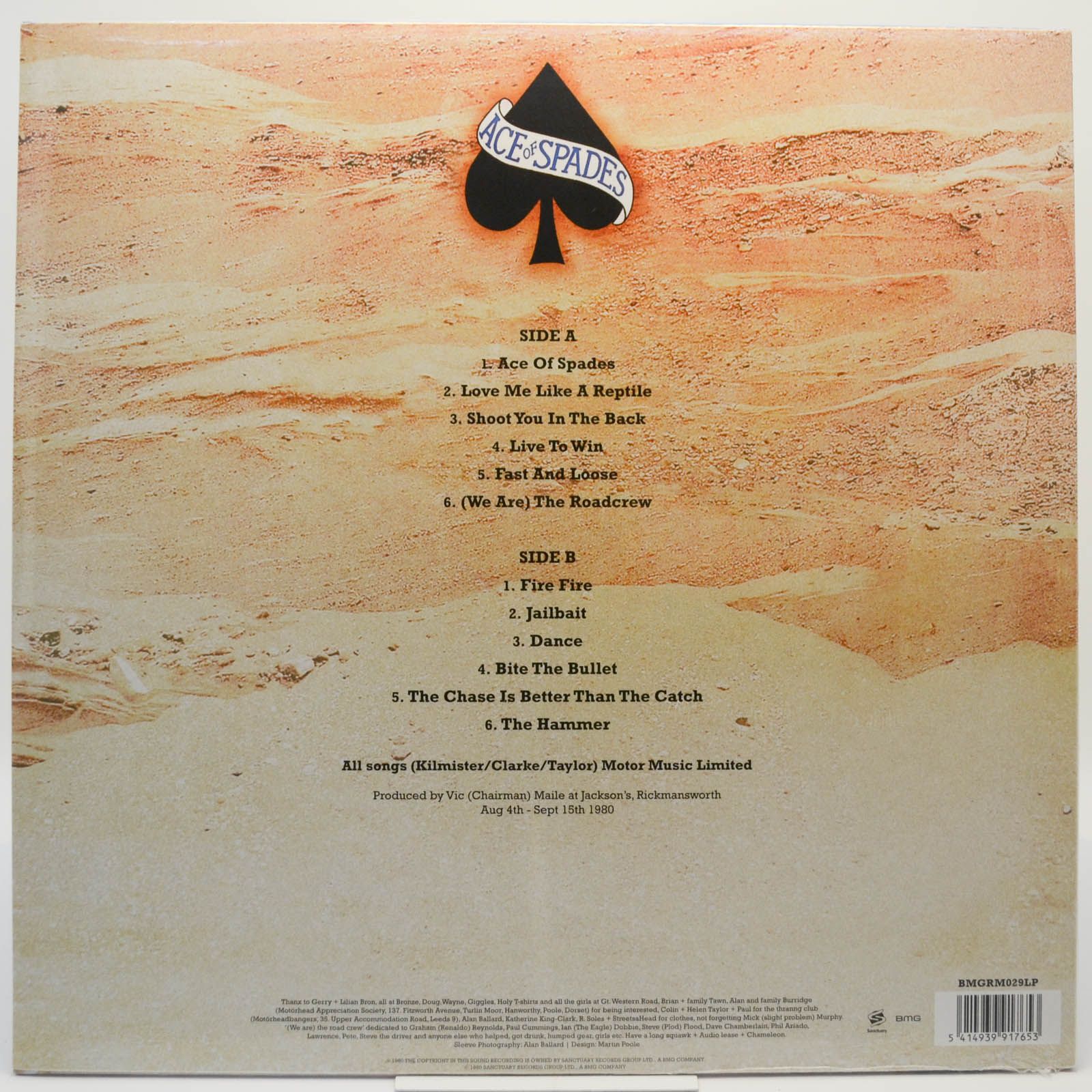 Motörhead — Ace Of Spades, 1980