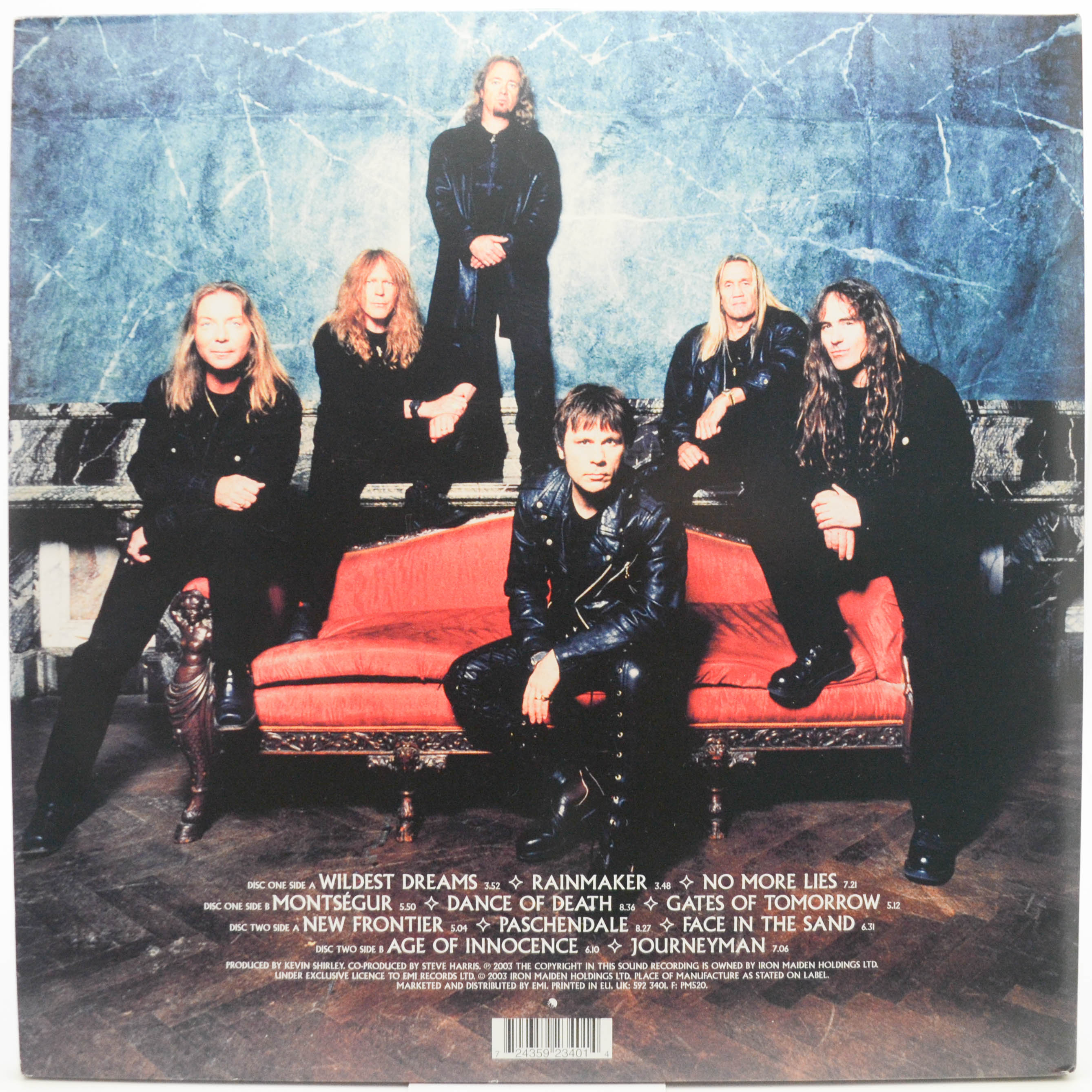 Iron Maiden — Dance Of Death (2LP), 2003