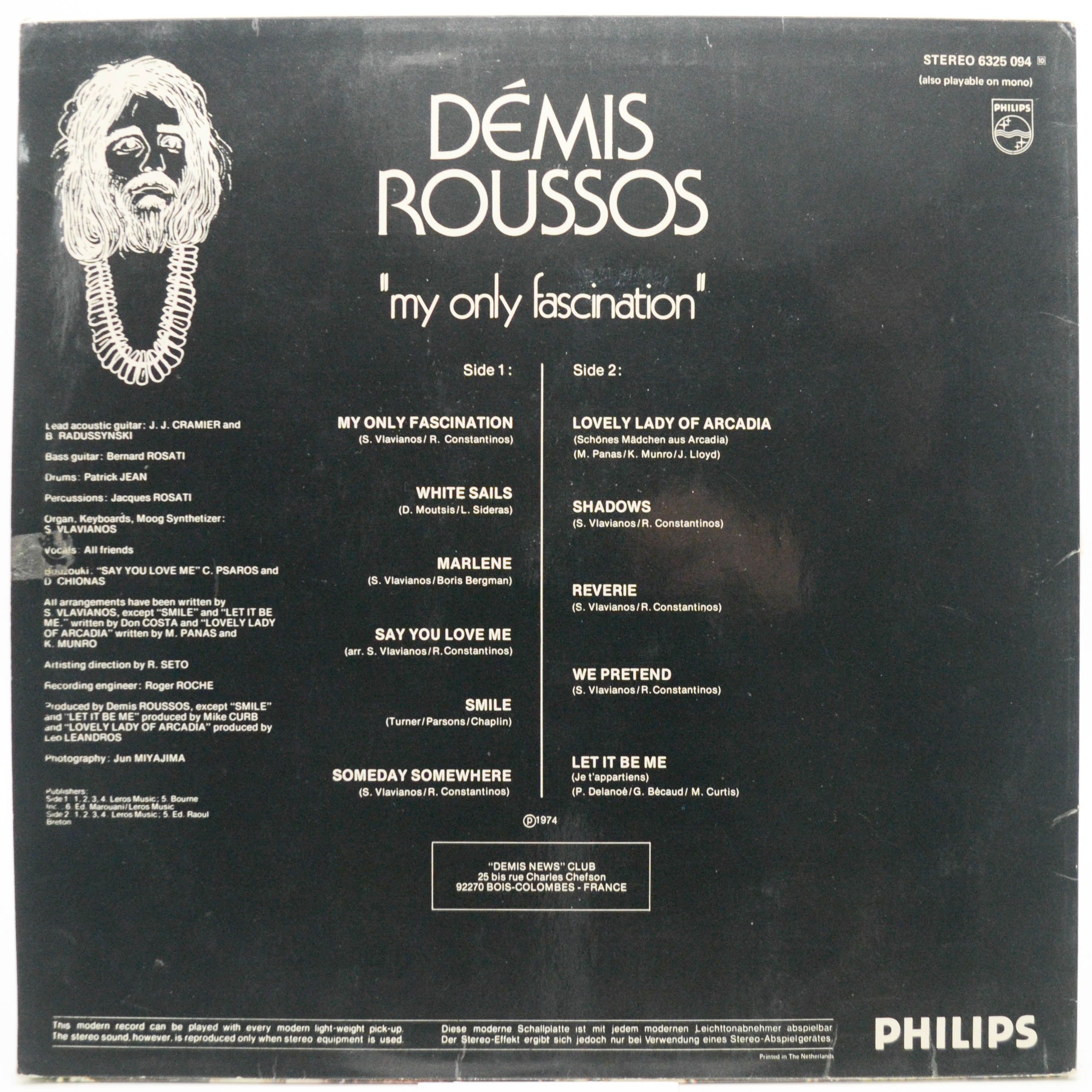 Demis Roussos — My Only Fascination, 1974
