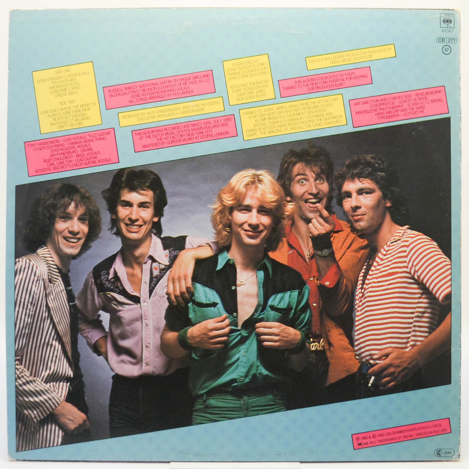 Виниловая пластинка Hollander — Side Kicks, 1980