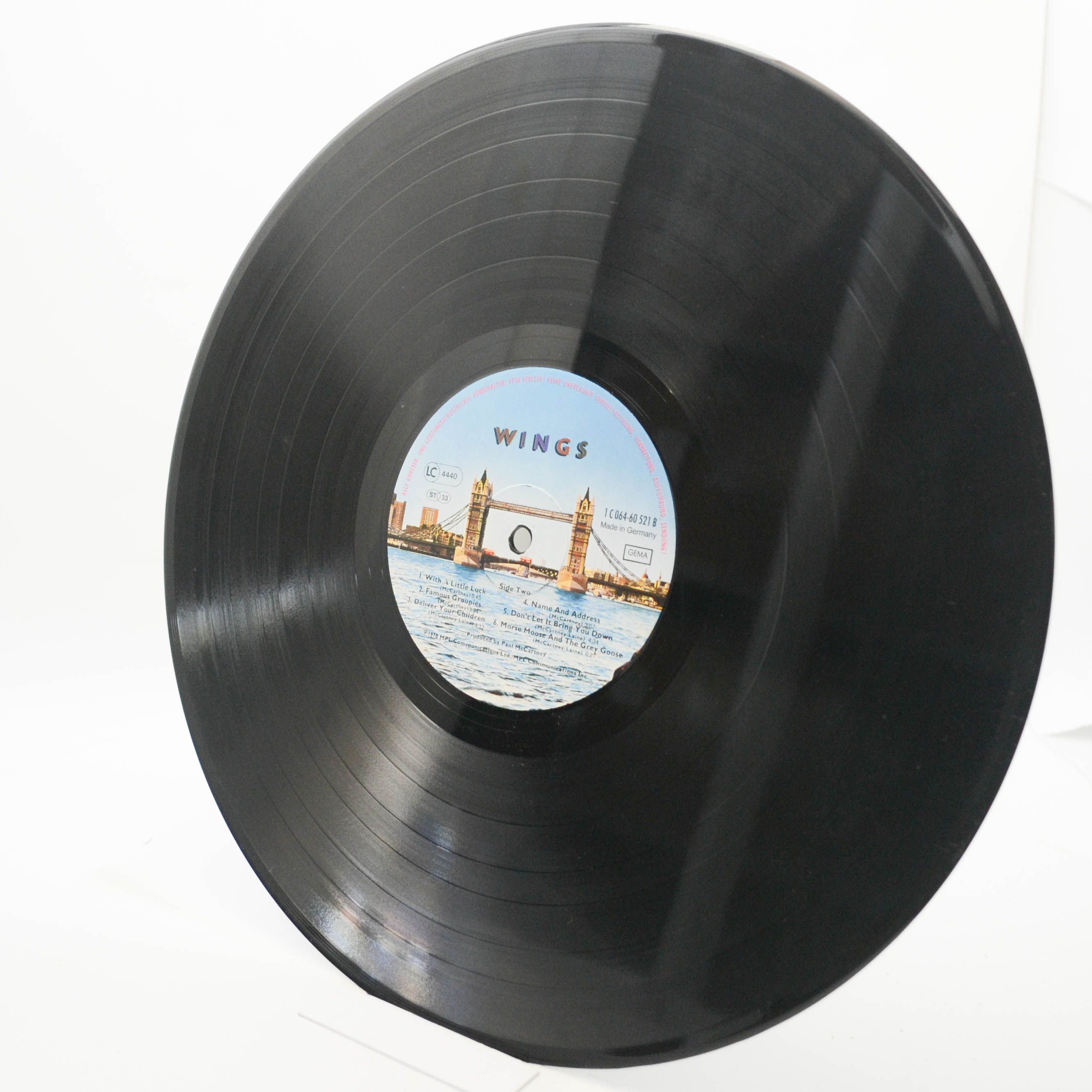 Wings — London Town (poster), 1978