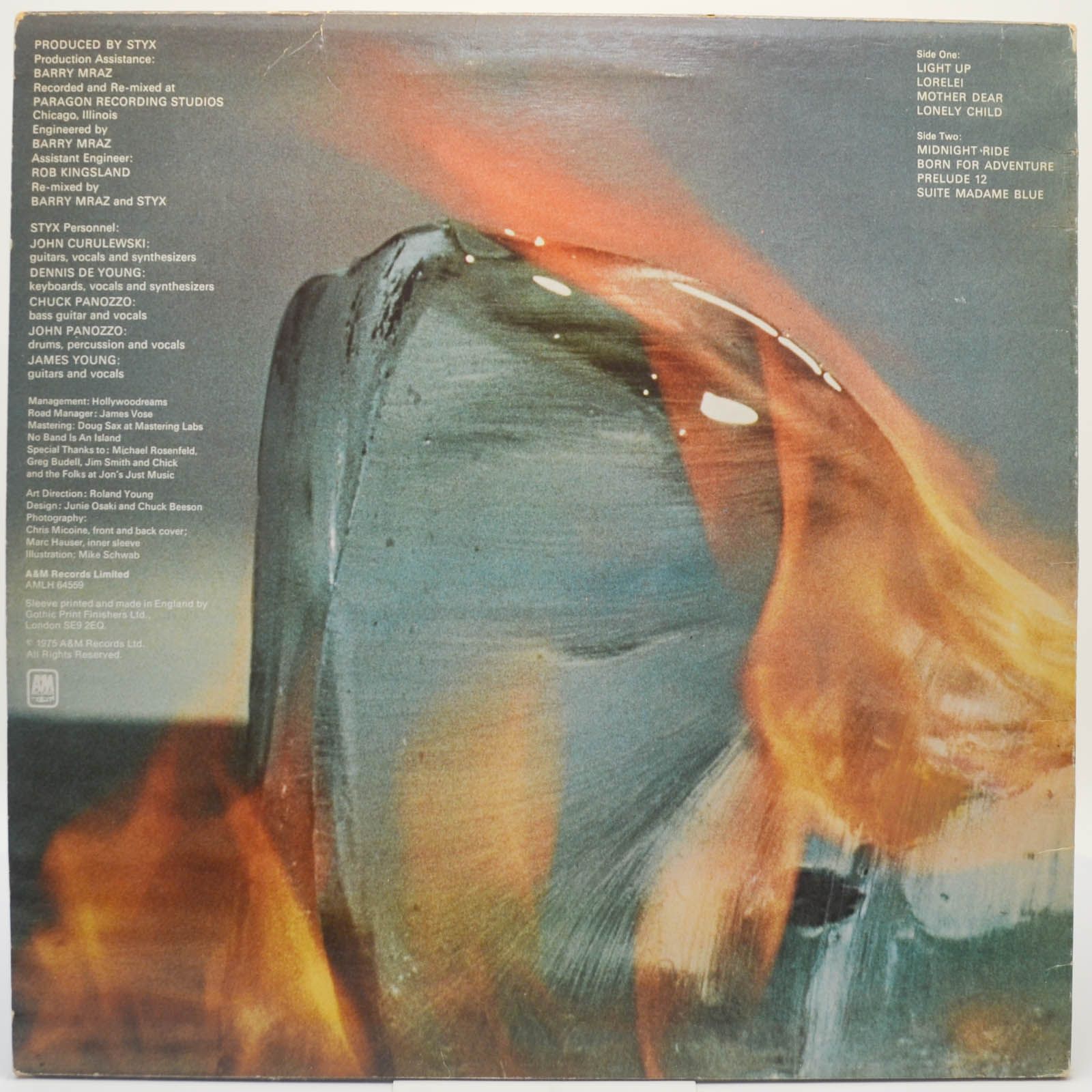 Styx — Equinox (UK), 1975