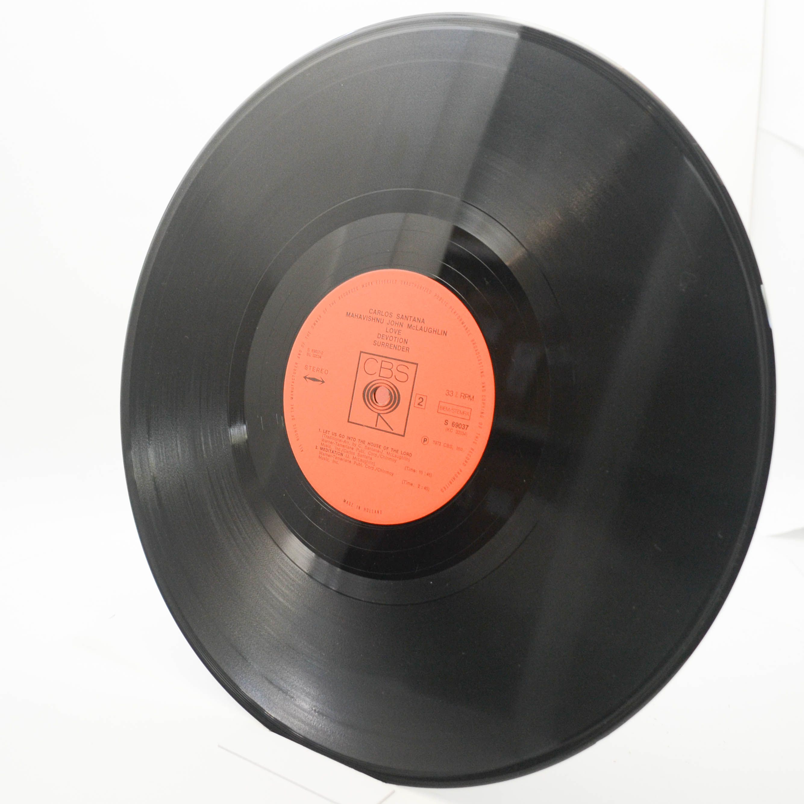 Carlos Santana / Mahavishnu John McLaughlin — Love Devotion Surrender, 1973