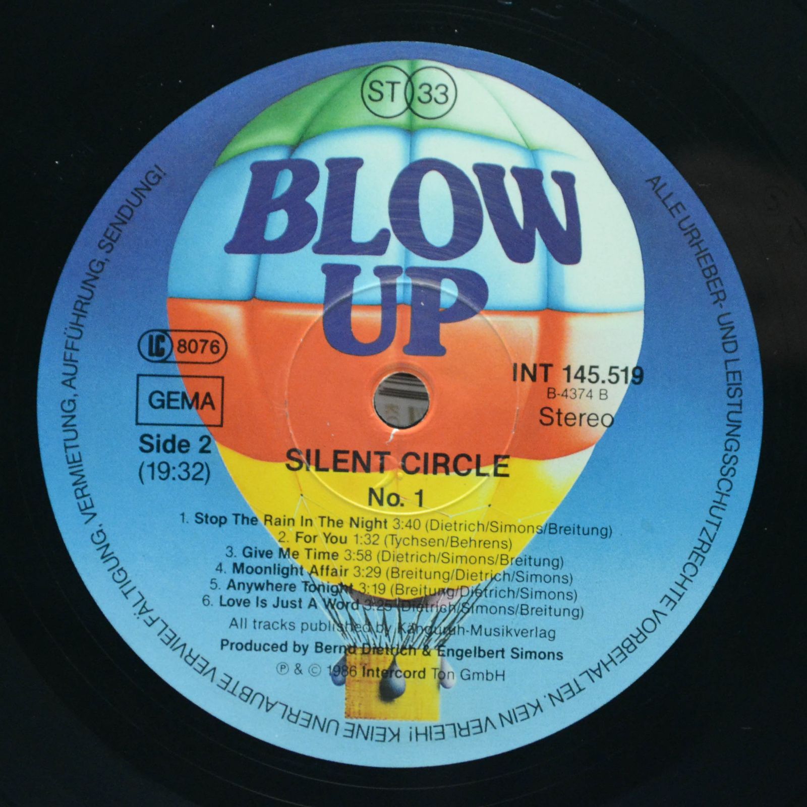 Silent Circle — № 1, 1986