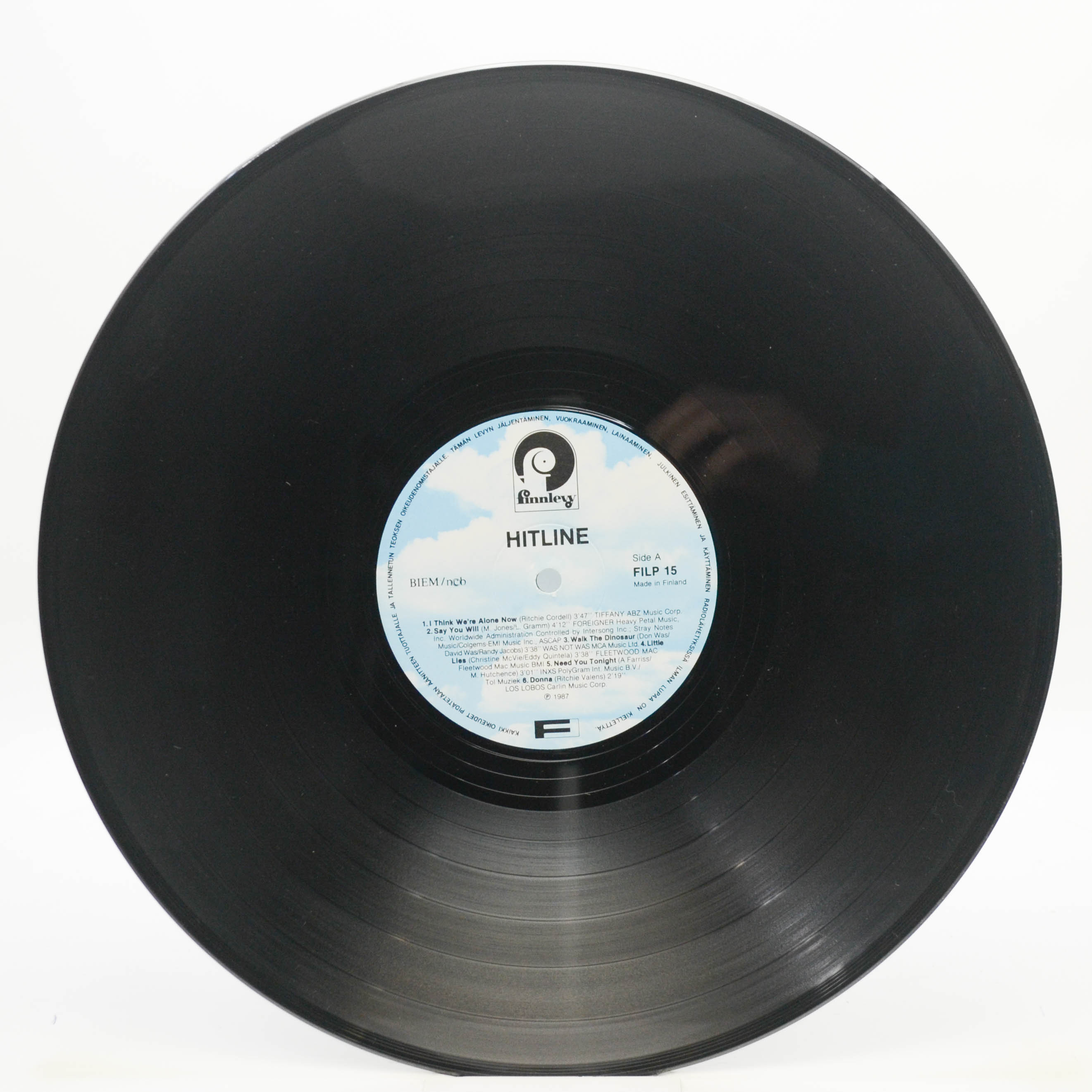 Various — Hitline (2LP), 1987