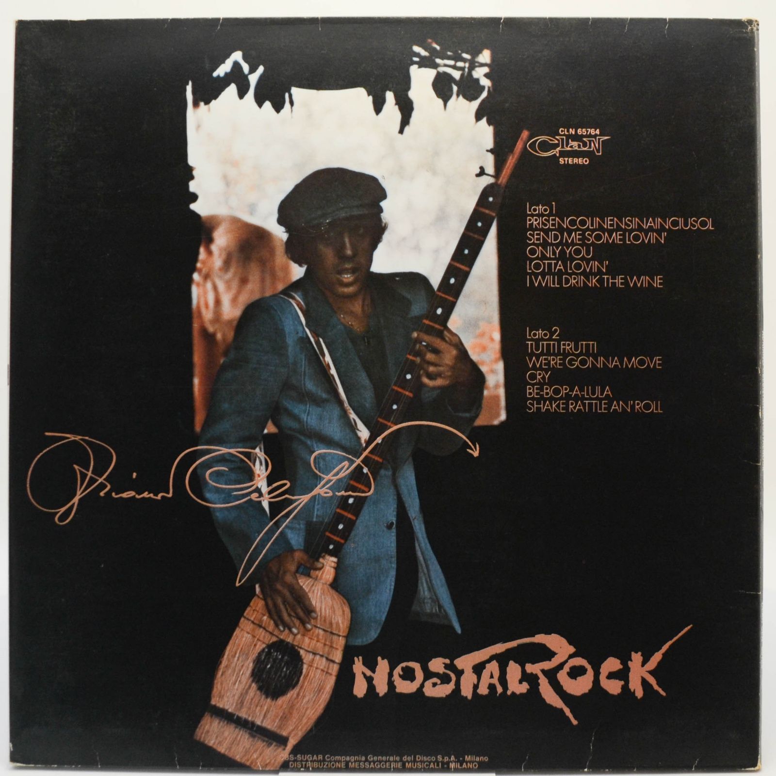 Adriano Celentano — Nostalrock (1-st, Italy, Clan), 1973