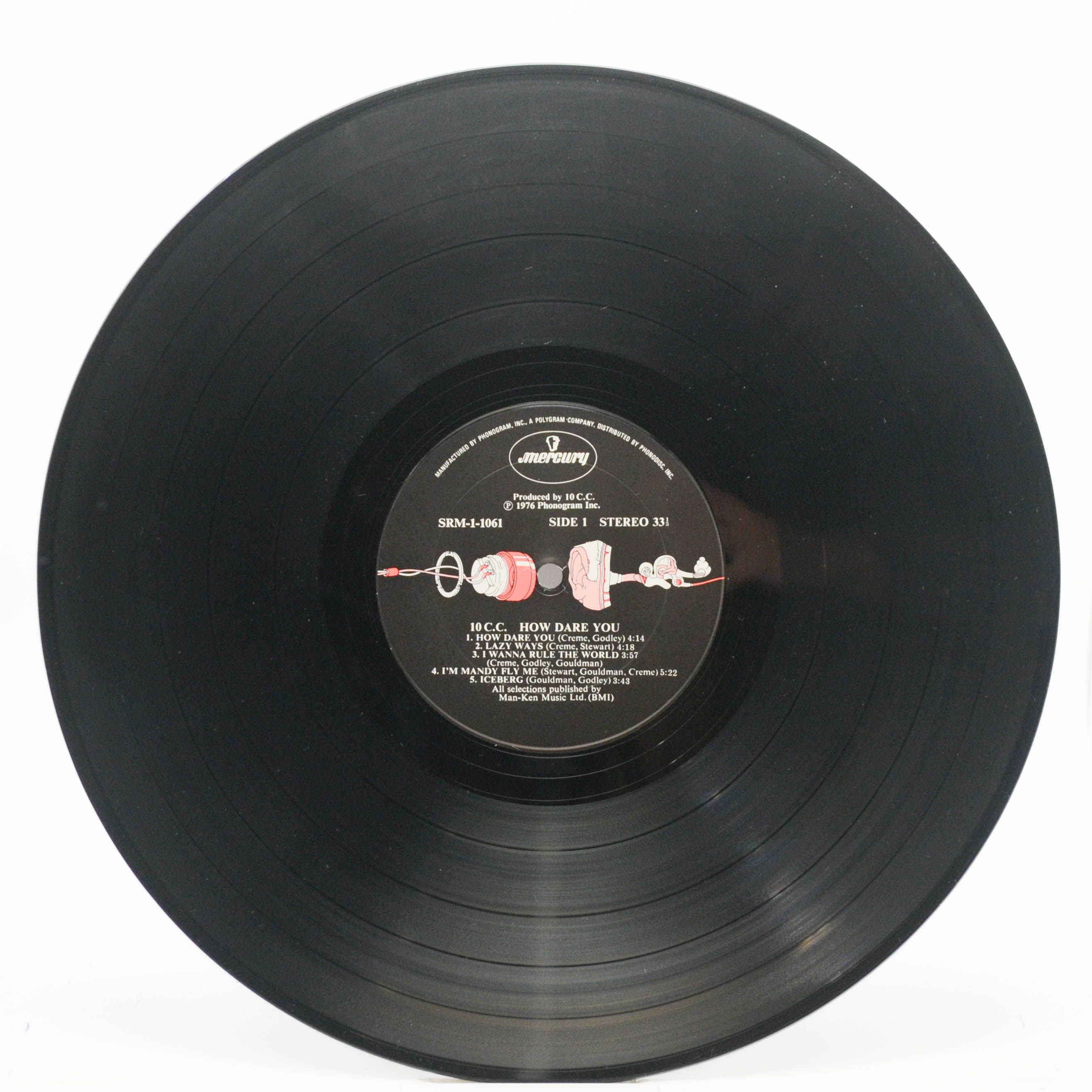 Виниловая пластинка 10cc — How Dare You! (USA), 1976