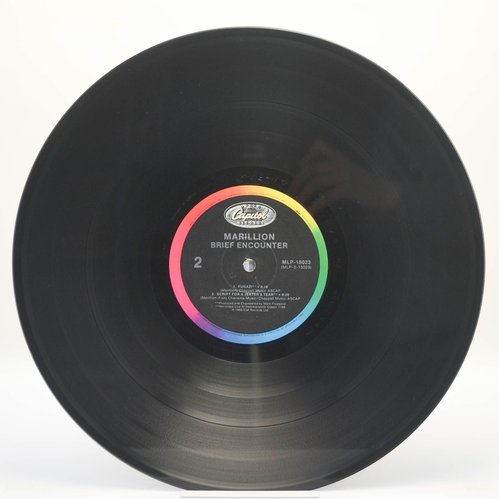 Marillion — Brief Encounter (USA), 1986