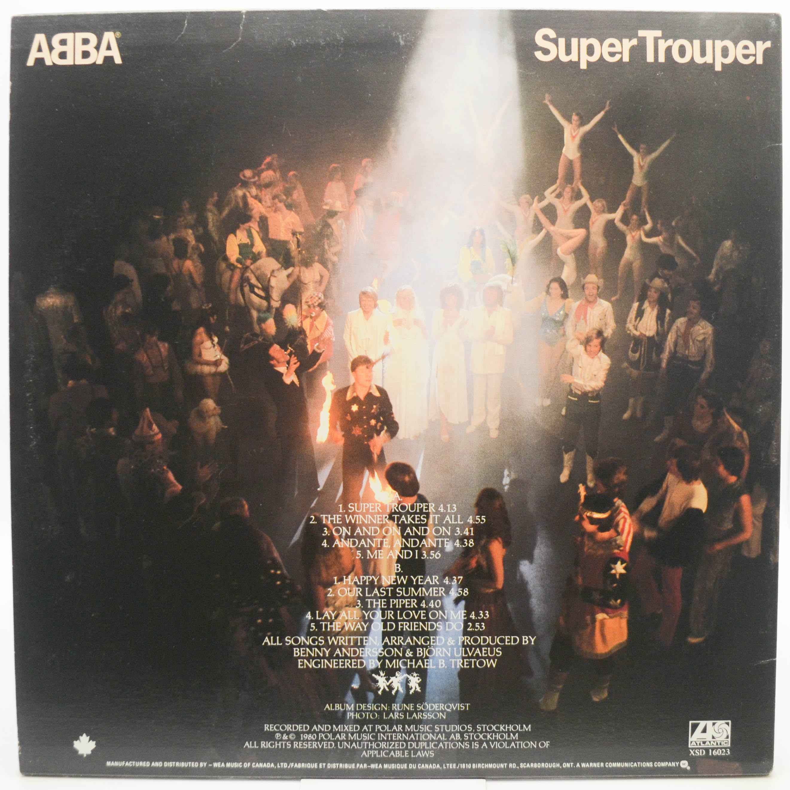 ABBA — Super Trouper, 1980
