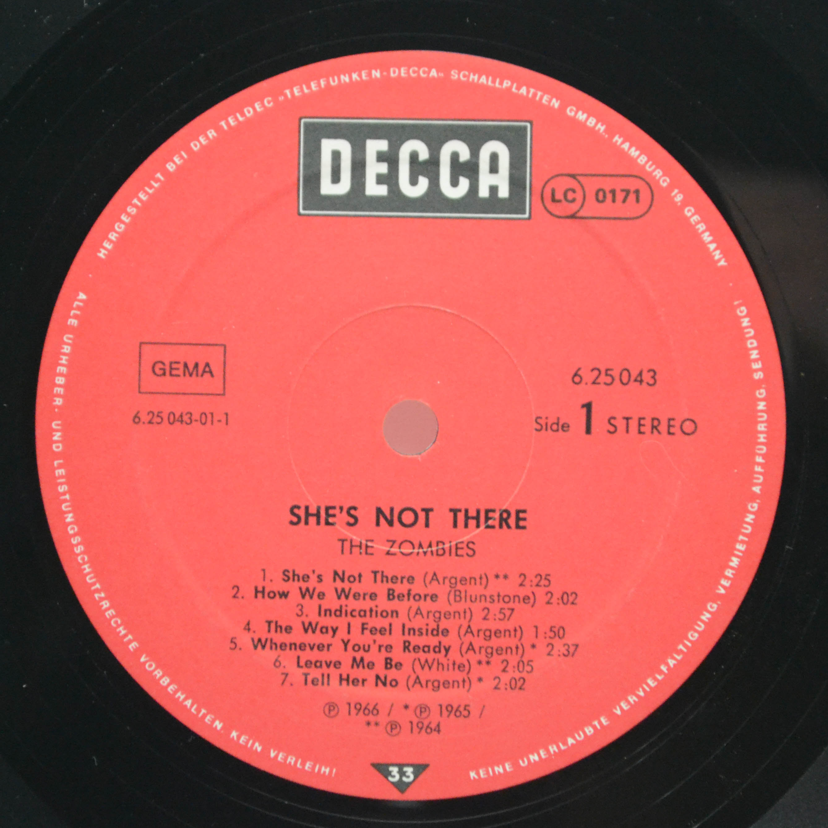 Zombies — She's Not There, 1981