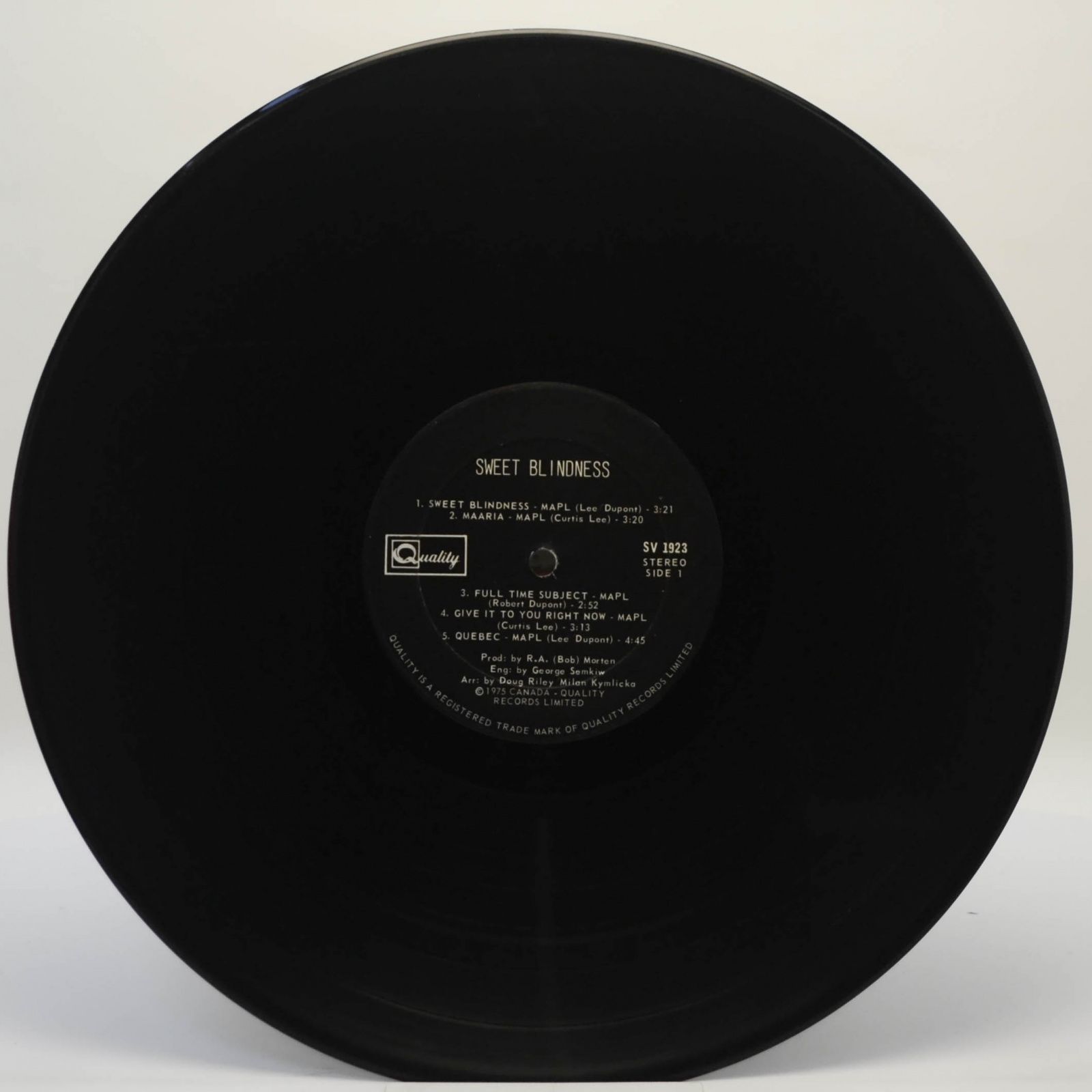 Виниловая пластинка Sweet Blindness — Sweet Blindness, 1976