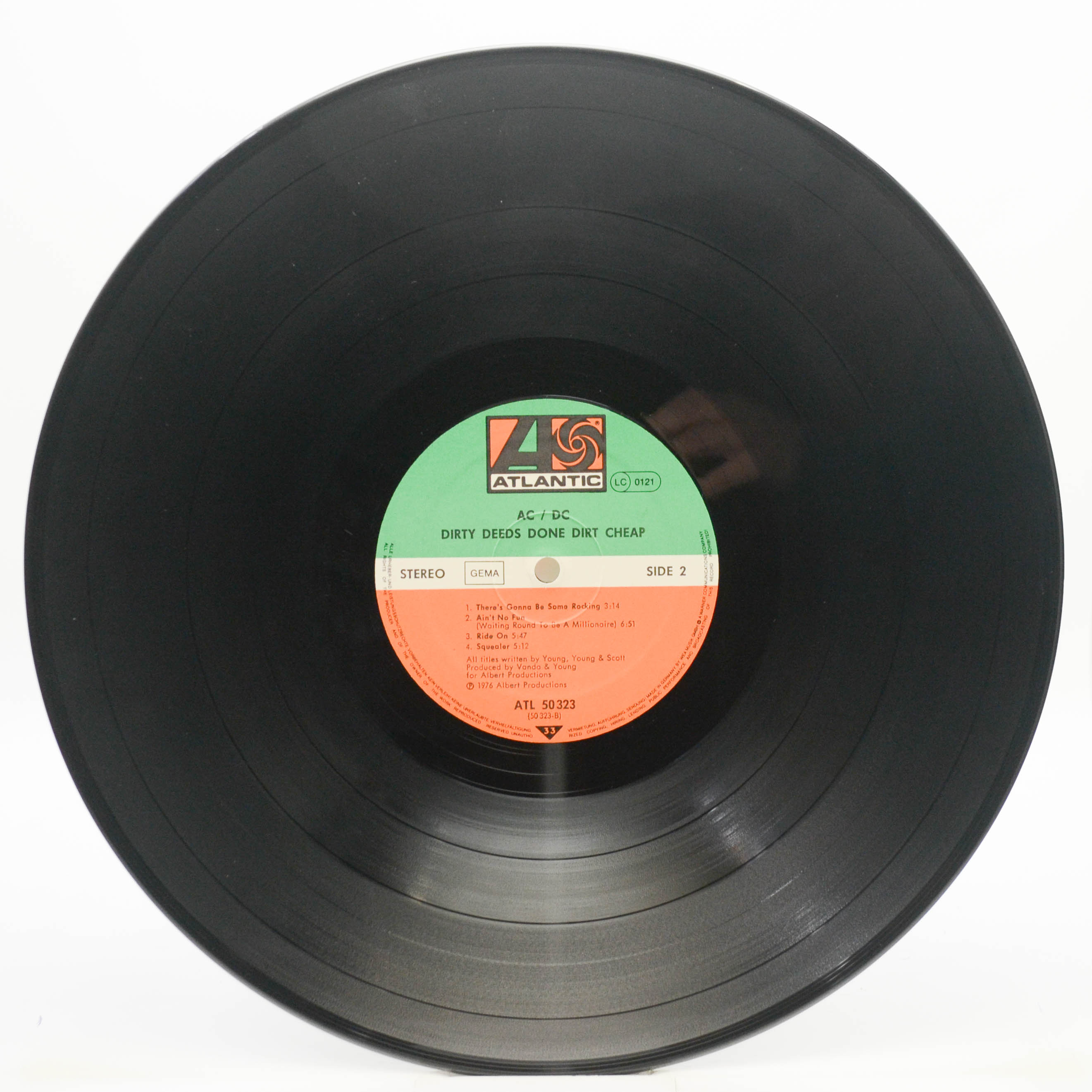 Виниловая пластинка AC/DC — Dirty Deeds Done Dirt Cheap, 1976