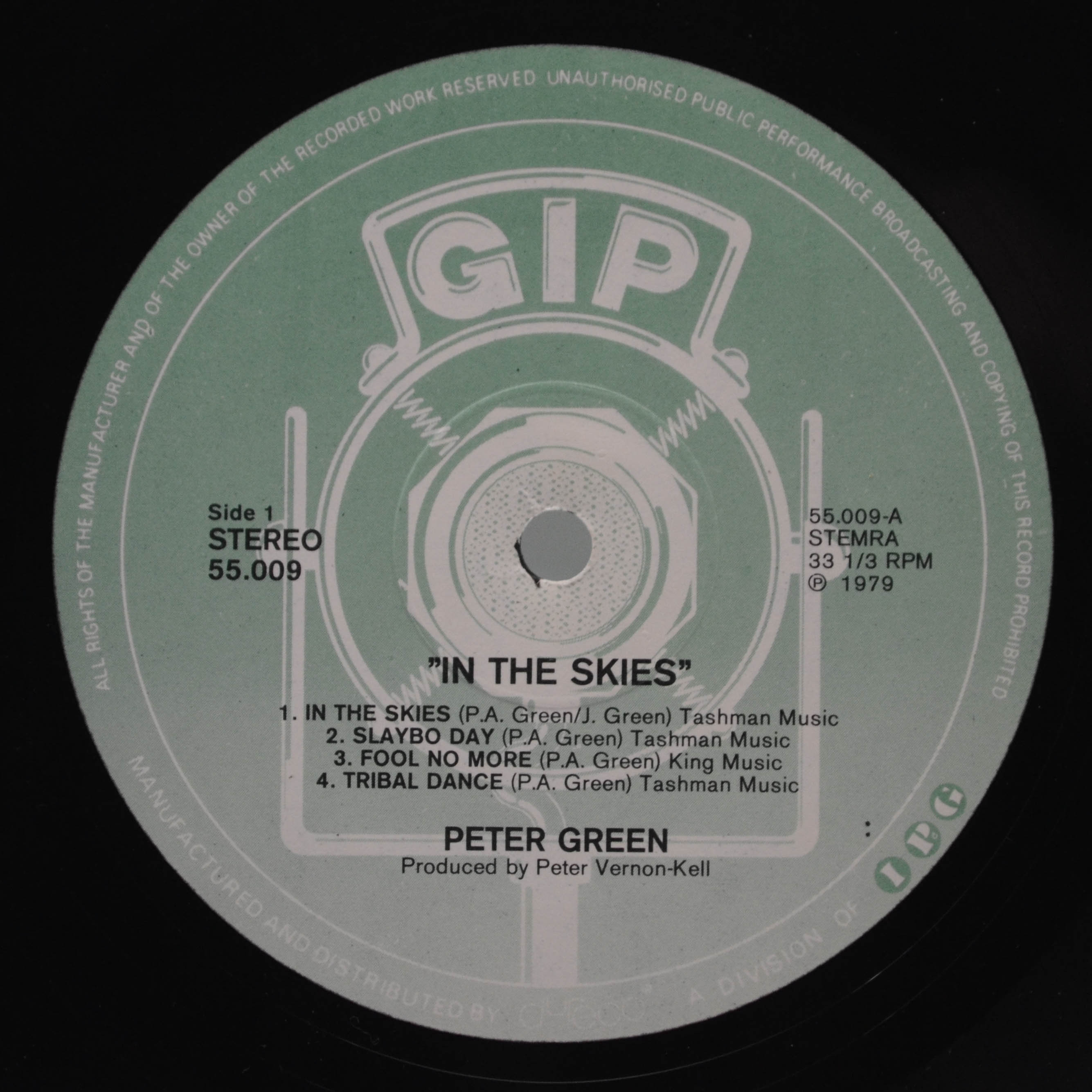Peter Green — In The Skies, 1979