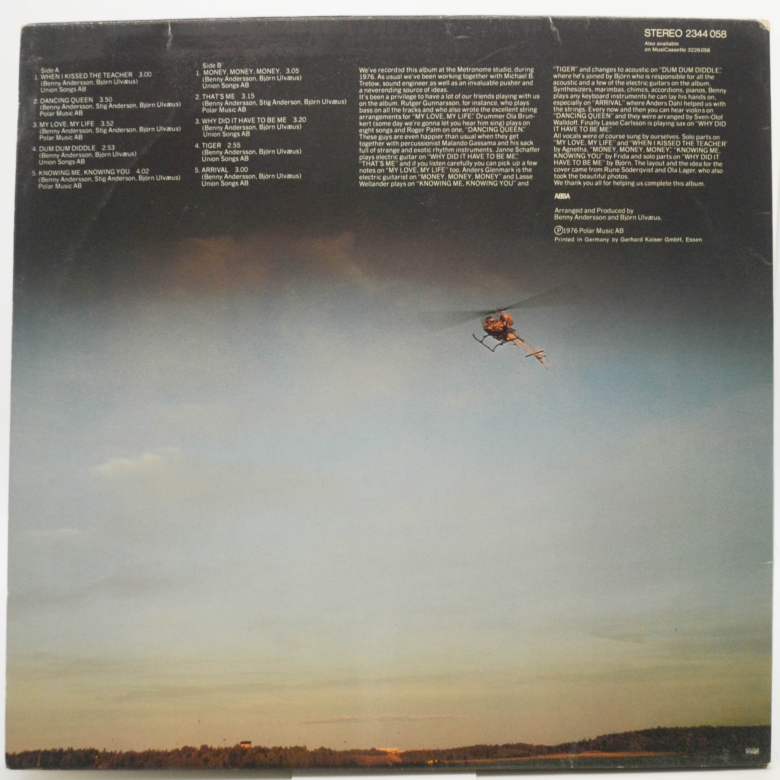 ABBA — Arrival, 1976