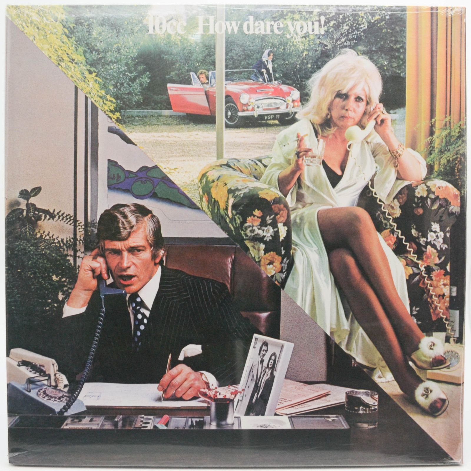 Виниловая пластинка 10cc — How Dare You! (UK), 1975