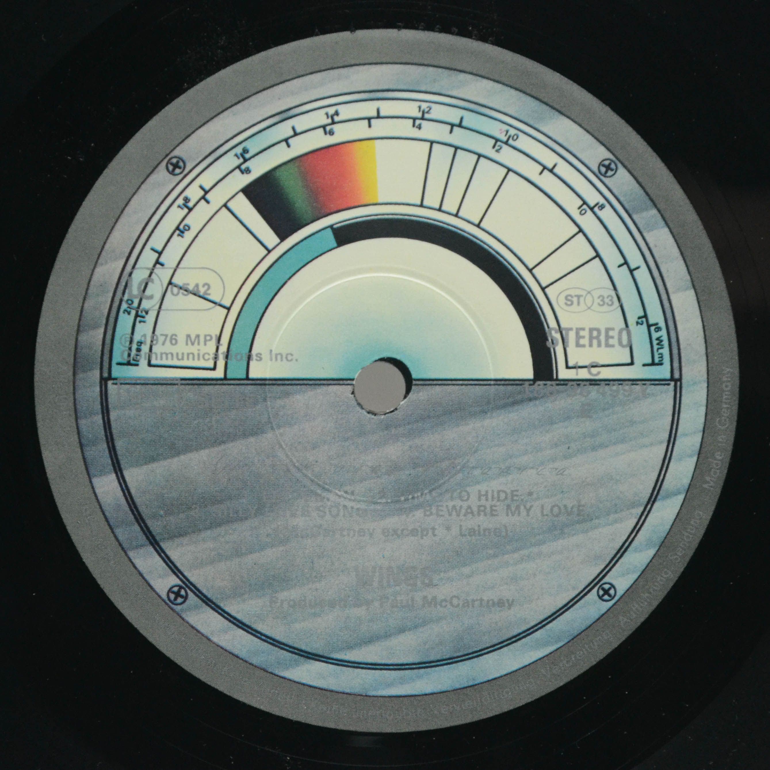 Wings — Wings Over America (3LP, poster), 1976