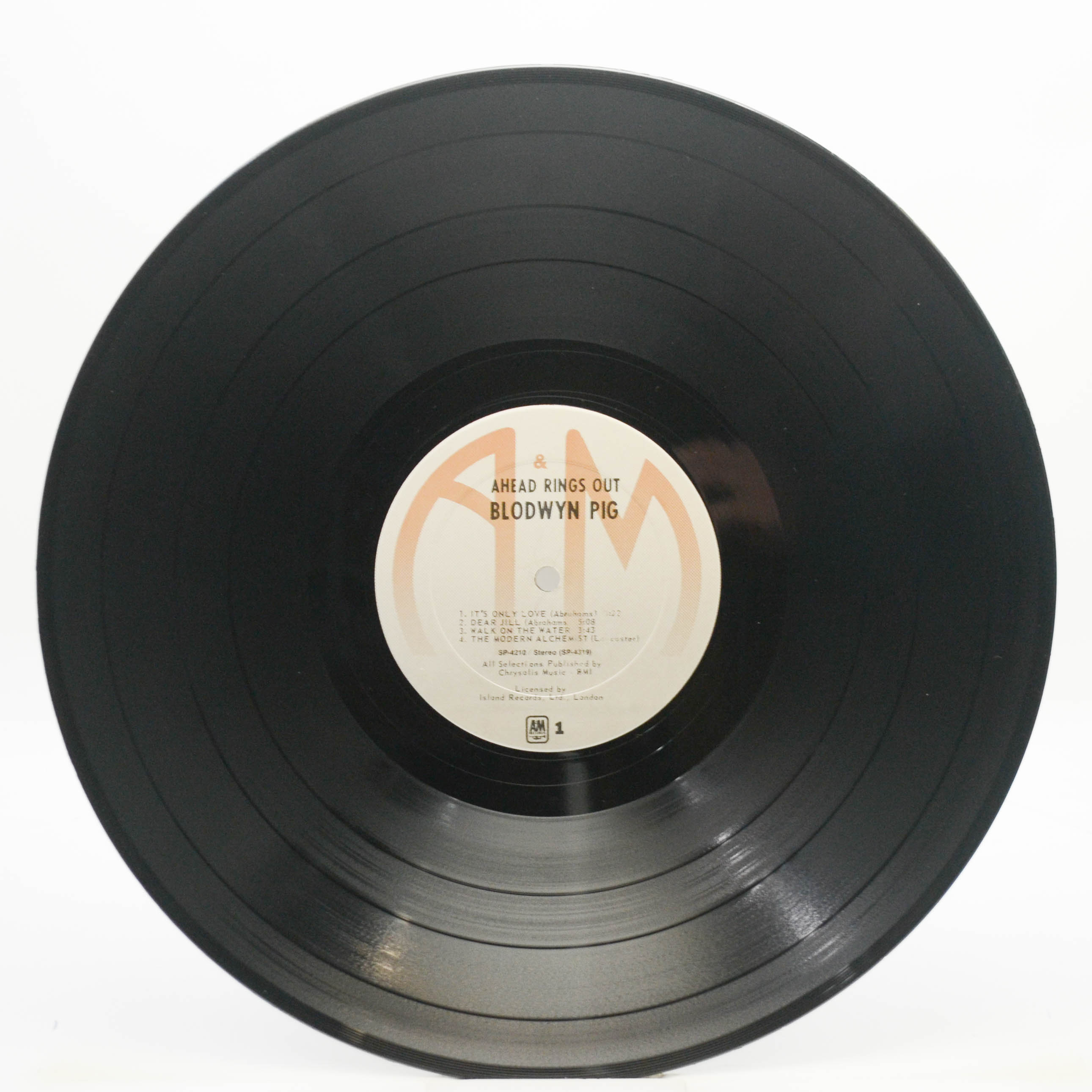 Виниловая пластинка Blodwyn Pig — Ahead Rings Out (USA), 1969
