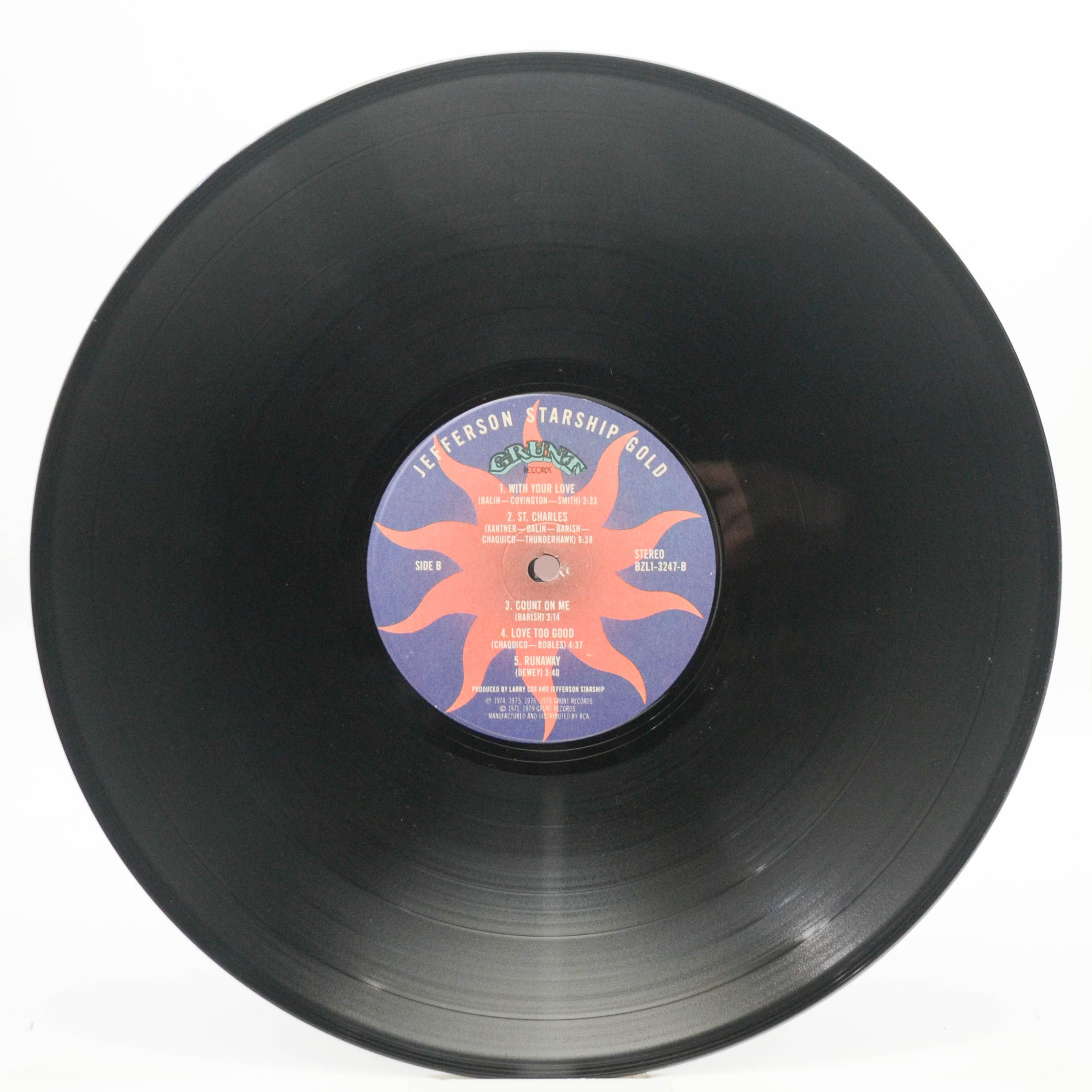 Виниловая пластинка Jefferson Starship — Gold (LP+7", USA), 1979