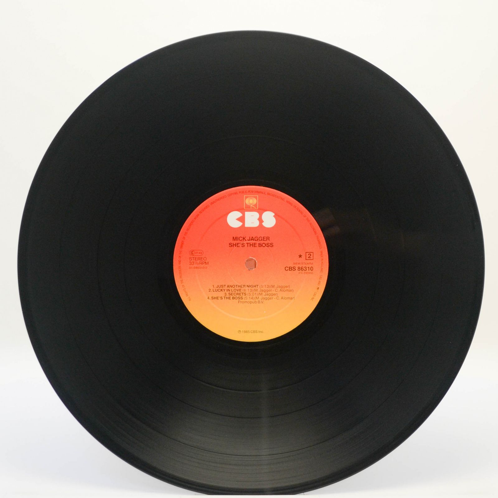 Mick Jagger — She's The Boss, 1985