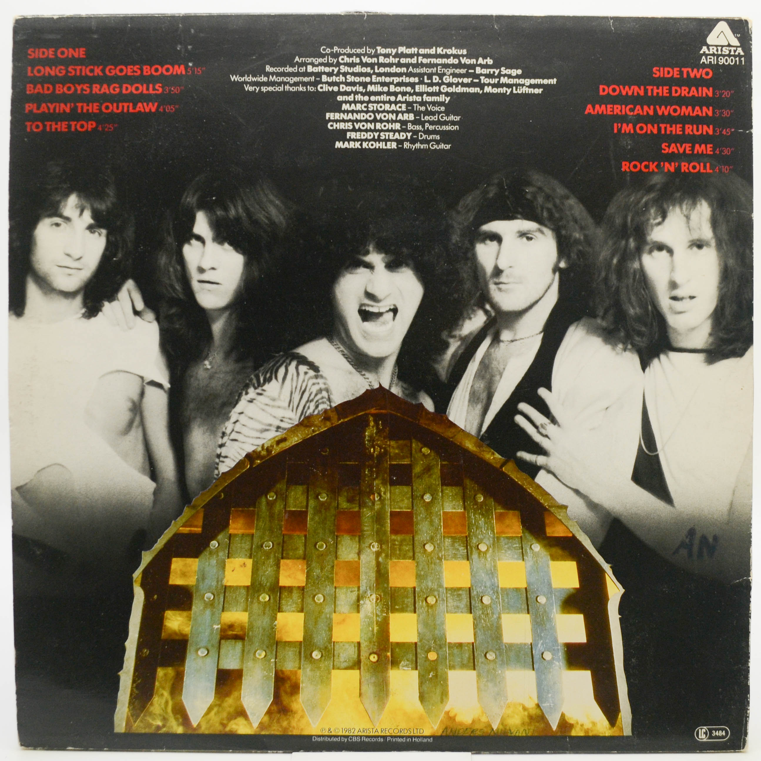 Krokus — One Vice At A Time, 1982